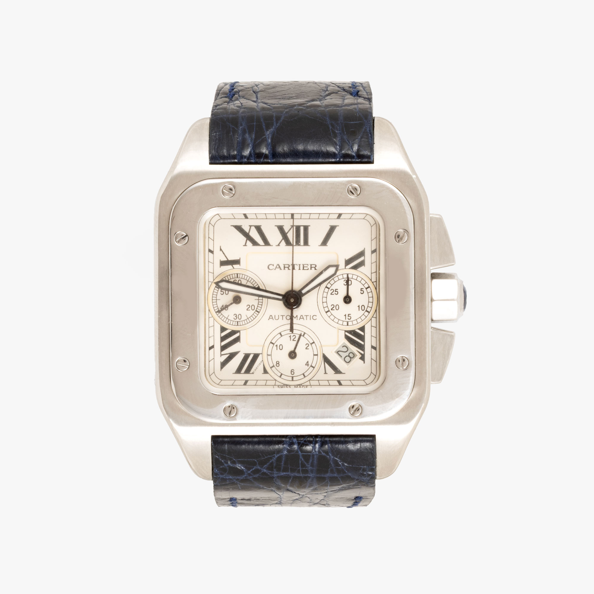 Ceas Cartier Santos XL, de mână, bărbătesc