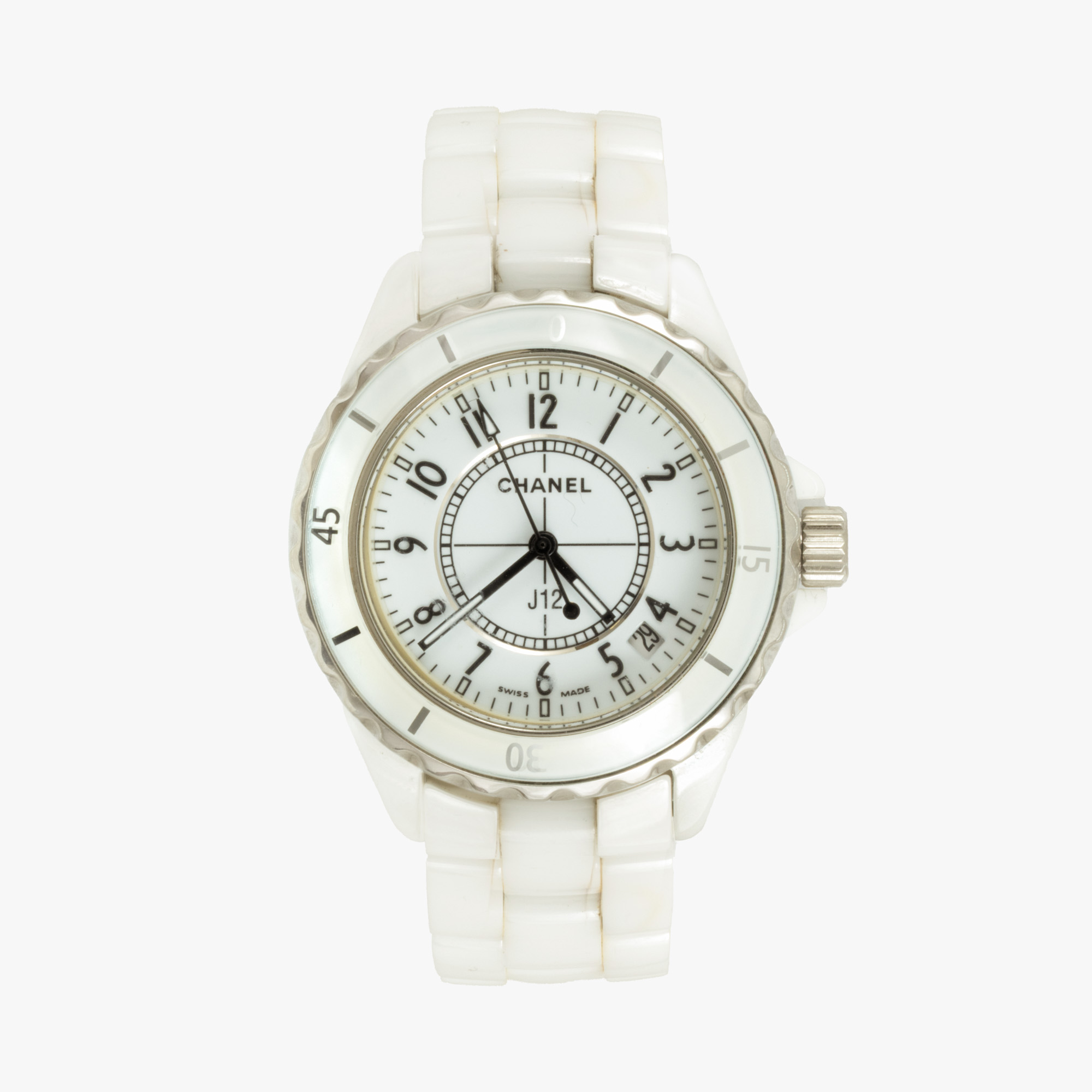 Ceas Chanel J12, din ceramică, de mână, de damă