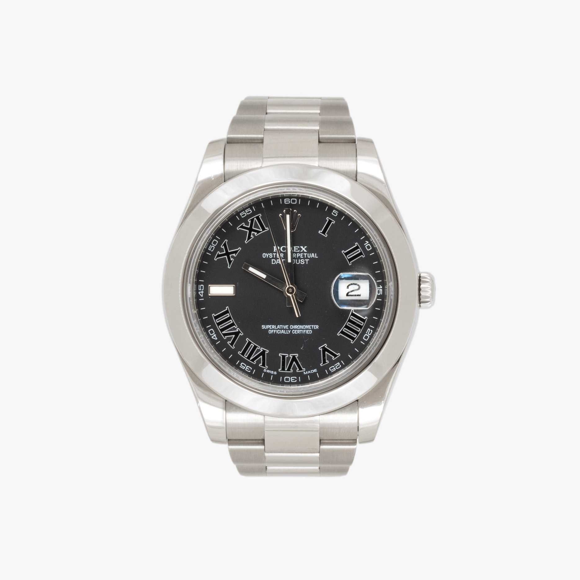 Ceas Rolex Datejust II, din aur și oțel, de mână, bărbătesc, însoțit de cutia originală