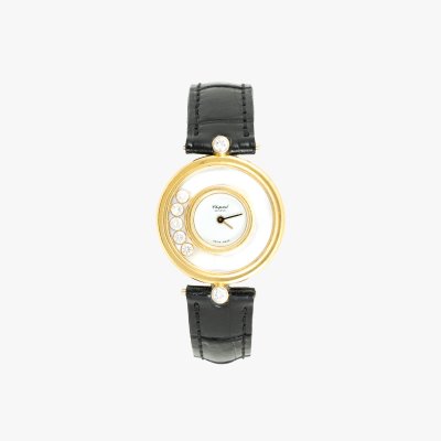 Ceas Chopard Happy Diamonds, din aur, cu diamante, de mână, de damă