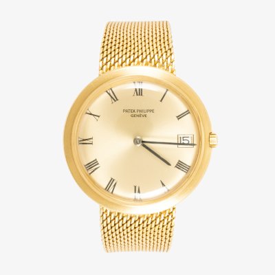 Ceas Patek Philippe Calatrava, din aur, de mână, bărbătesc