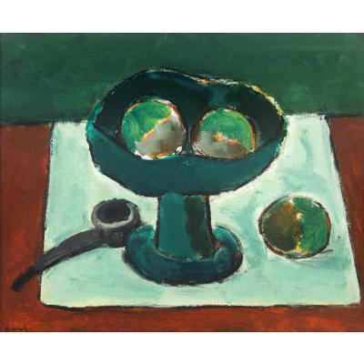 Natură statică cu pipă