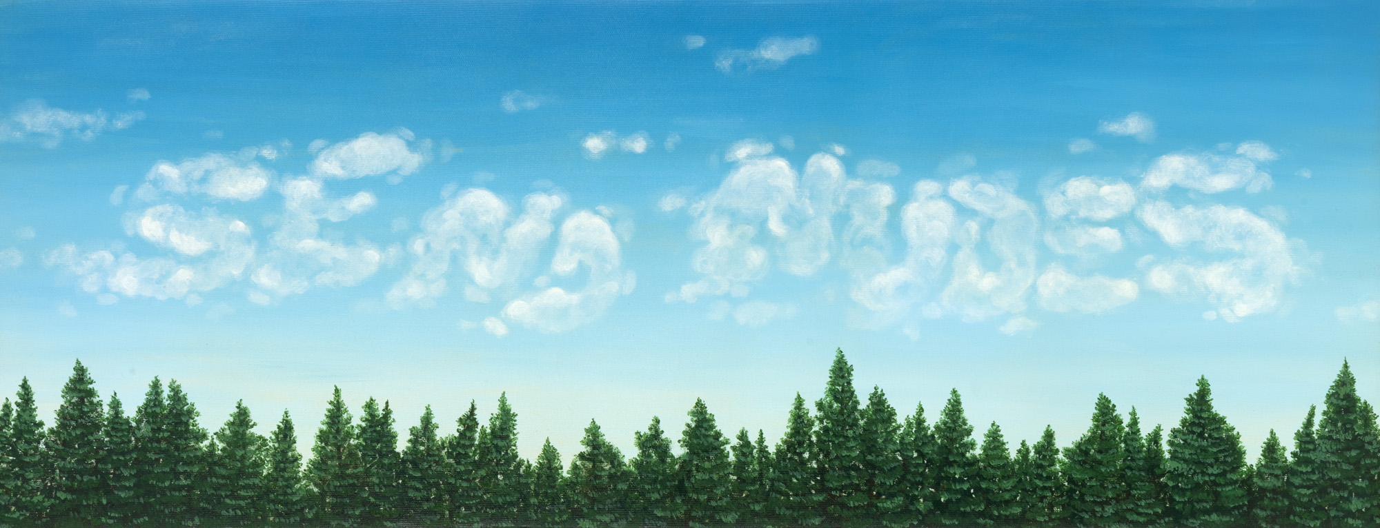 Landscape (Messages in the Clouds)