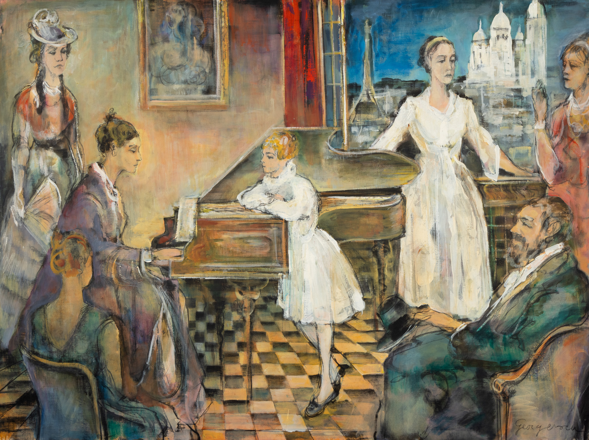 Interior din Montmartre