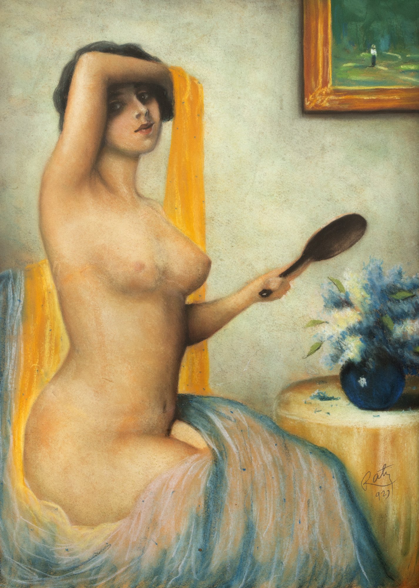 Nude with Mirror
