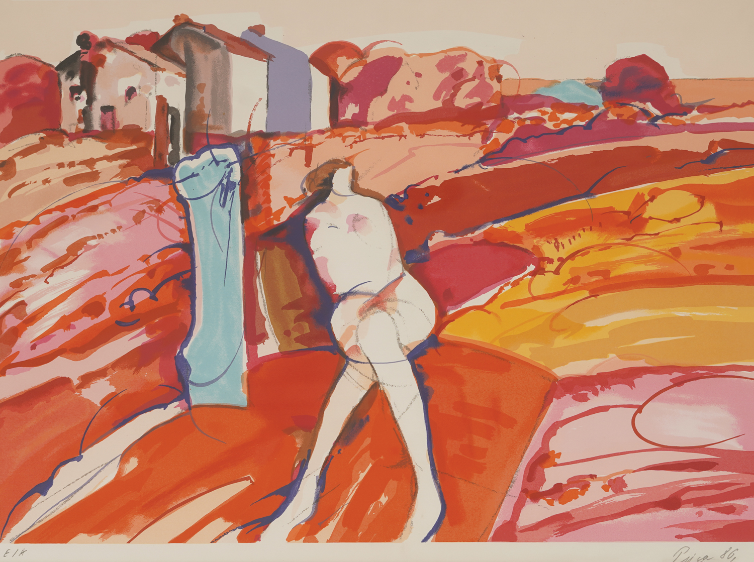 Girl in Landscape