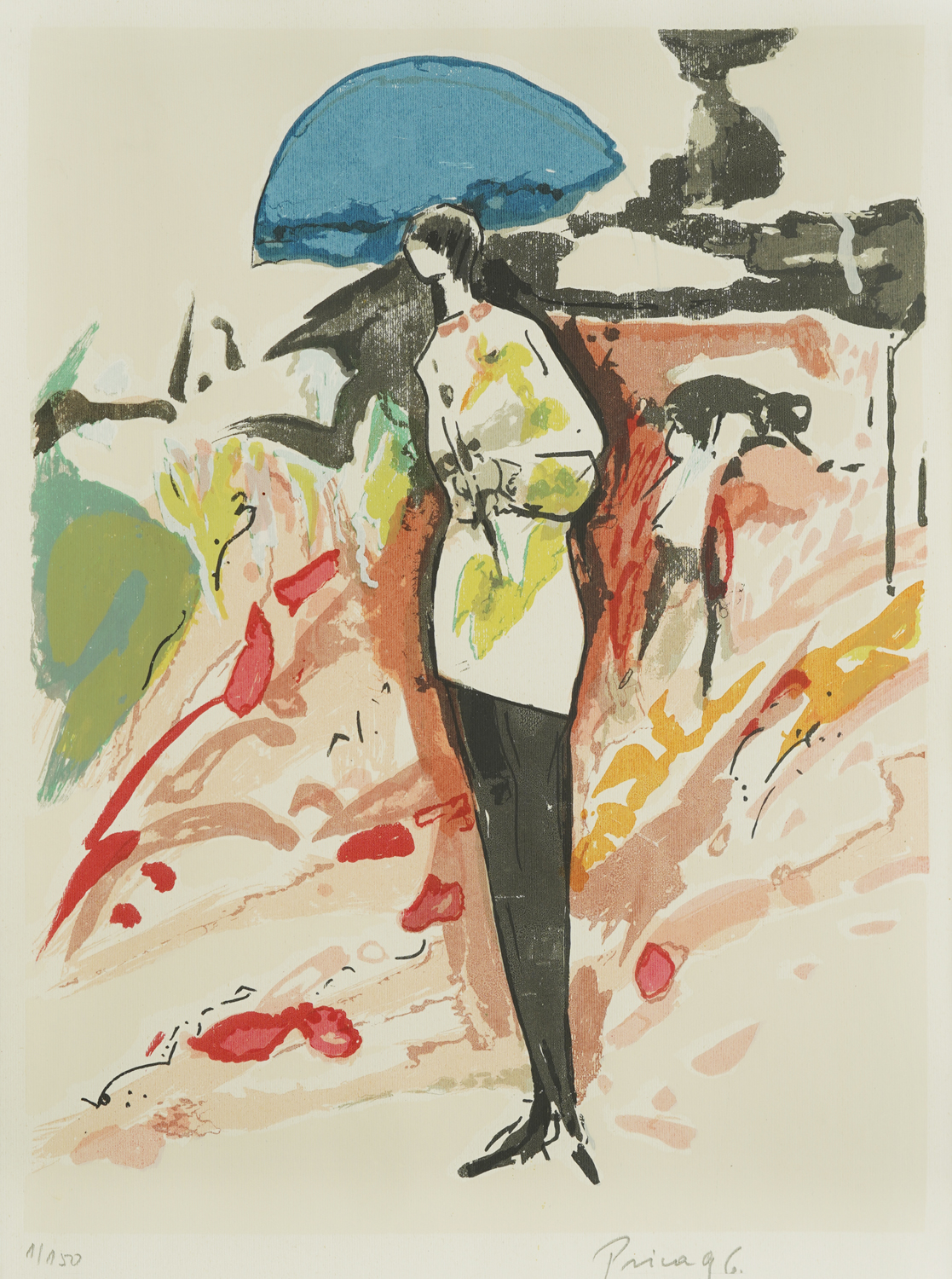 Lady under the Umbrella