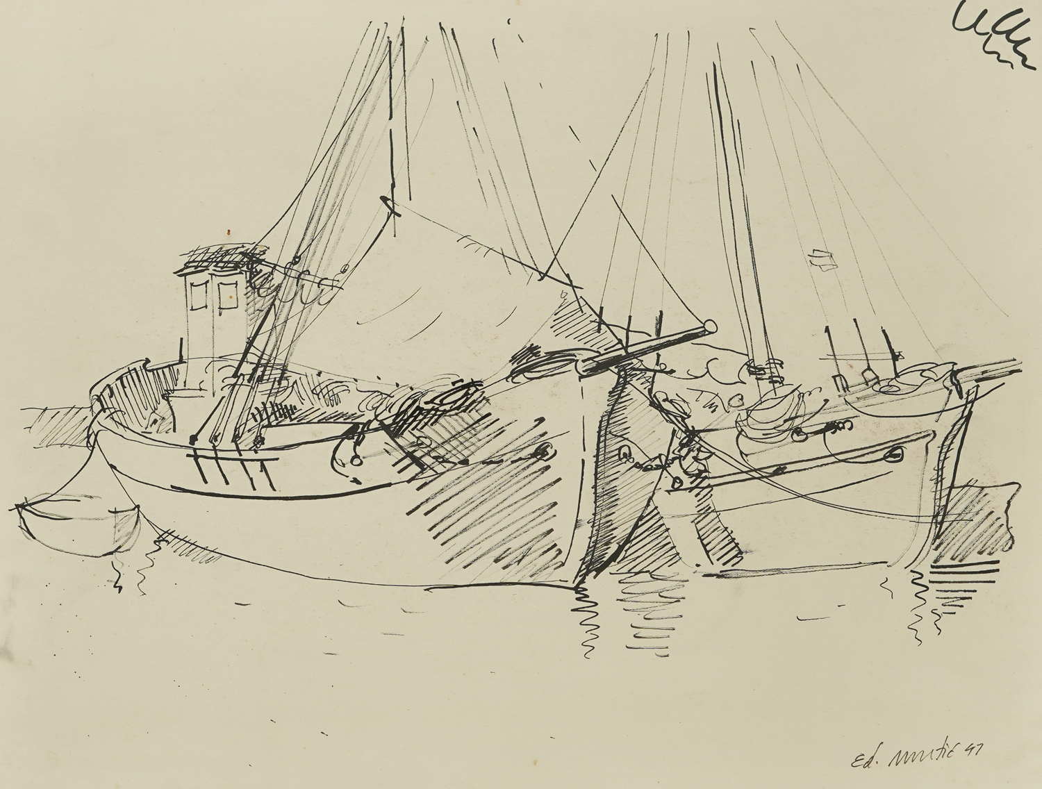 Ships at the Dock