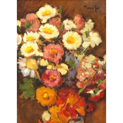 Buchet cu flori de primăvară