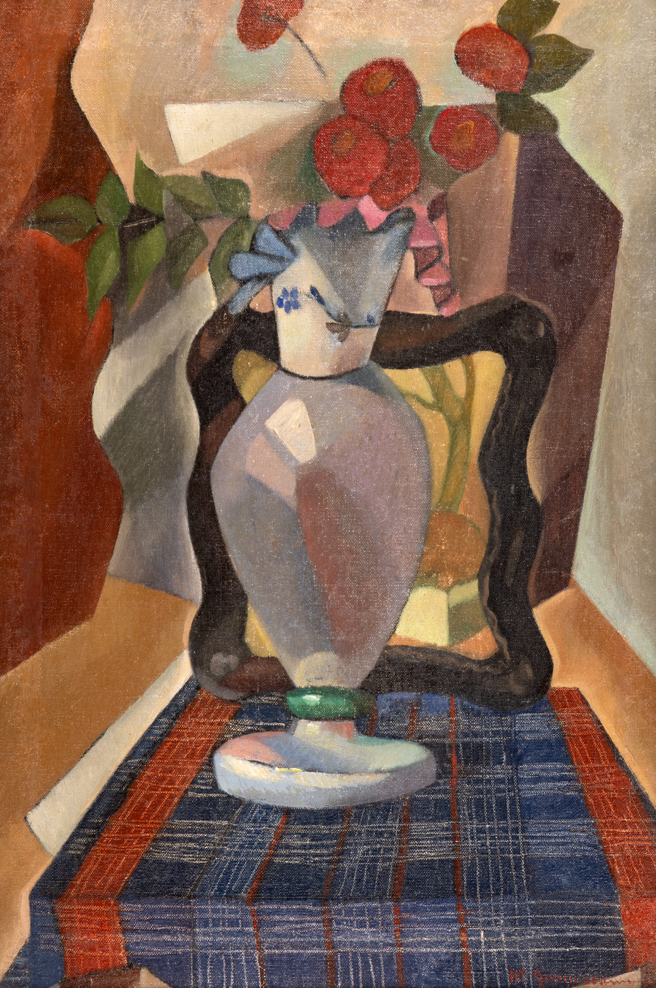 Interior with Little Trees
