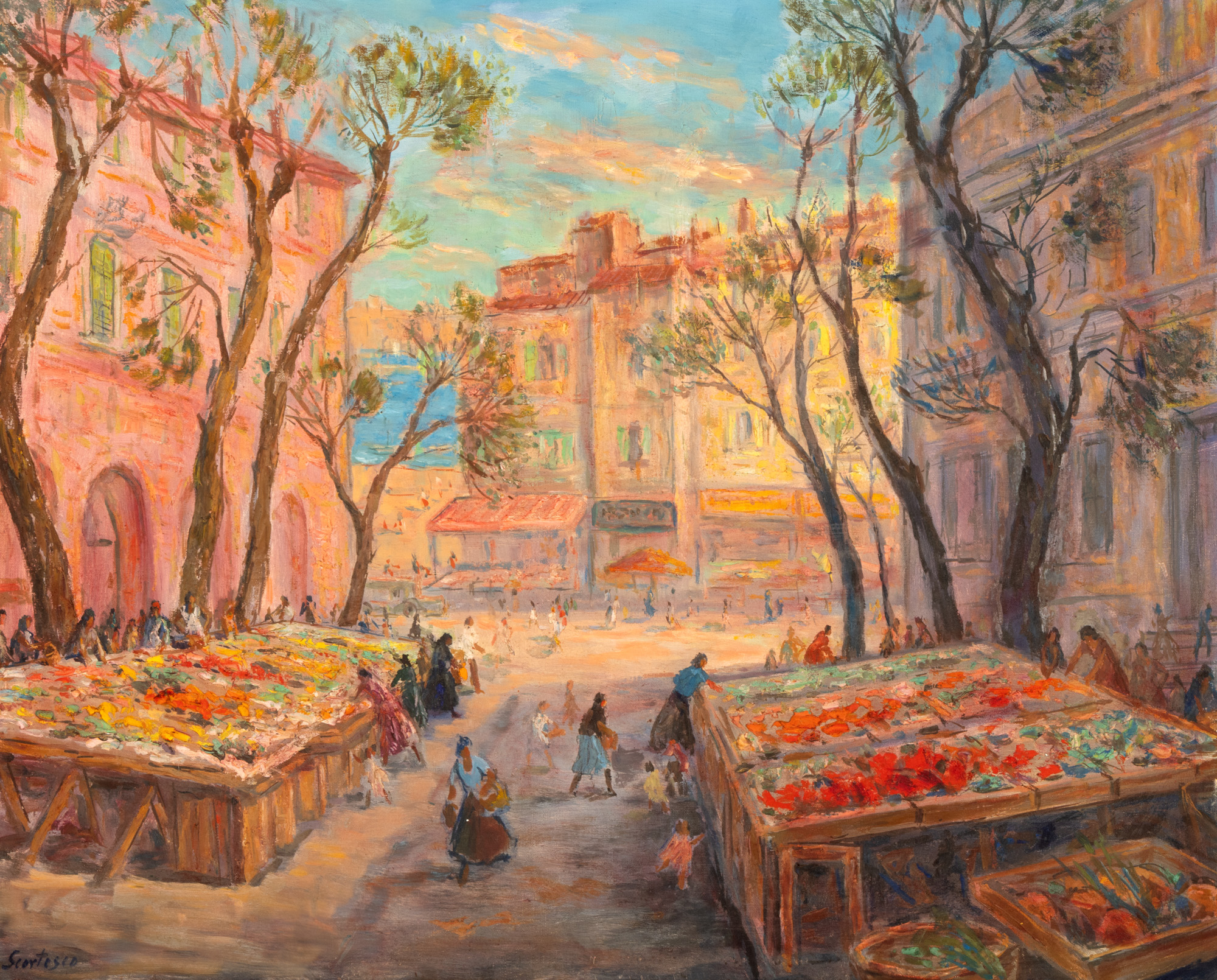 Market in the South of France