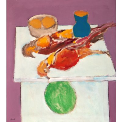 Natură statică cu fazani