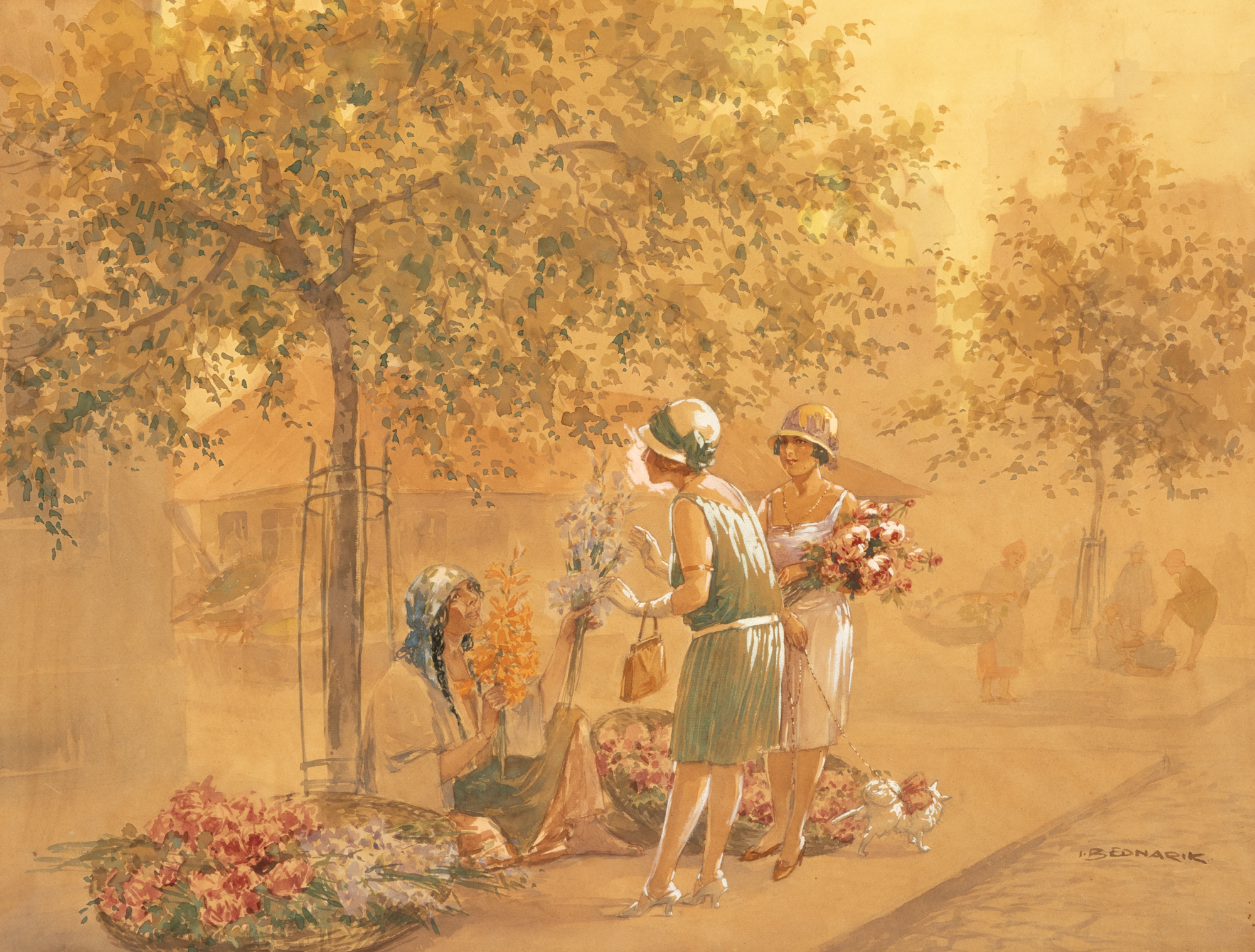 La promenadă
