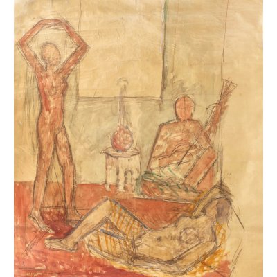 Odalisce în interior oriental