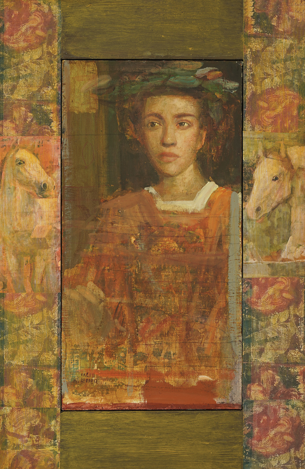 Young Man with a Laurel Wreath