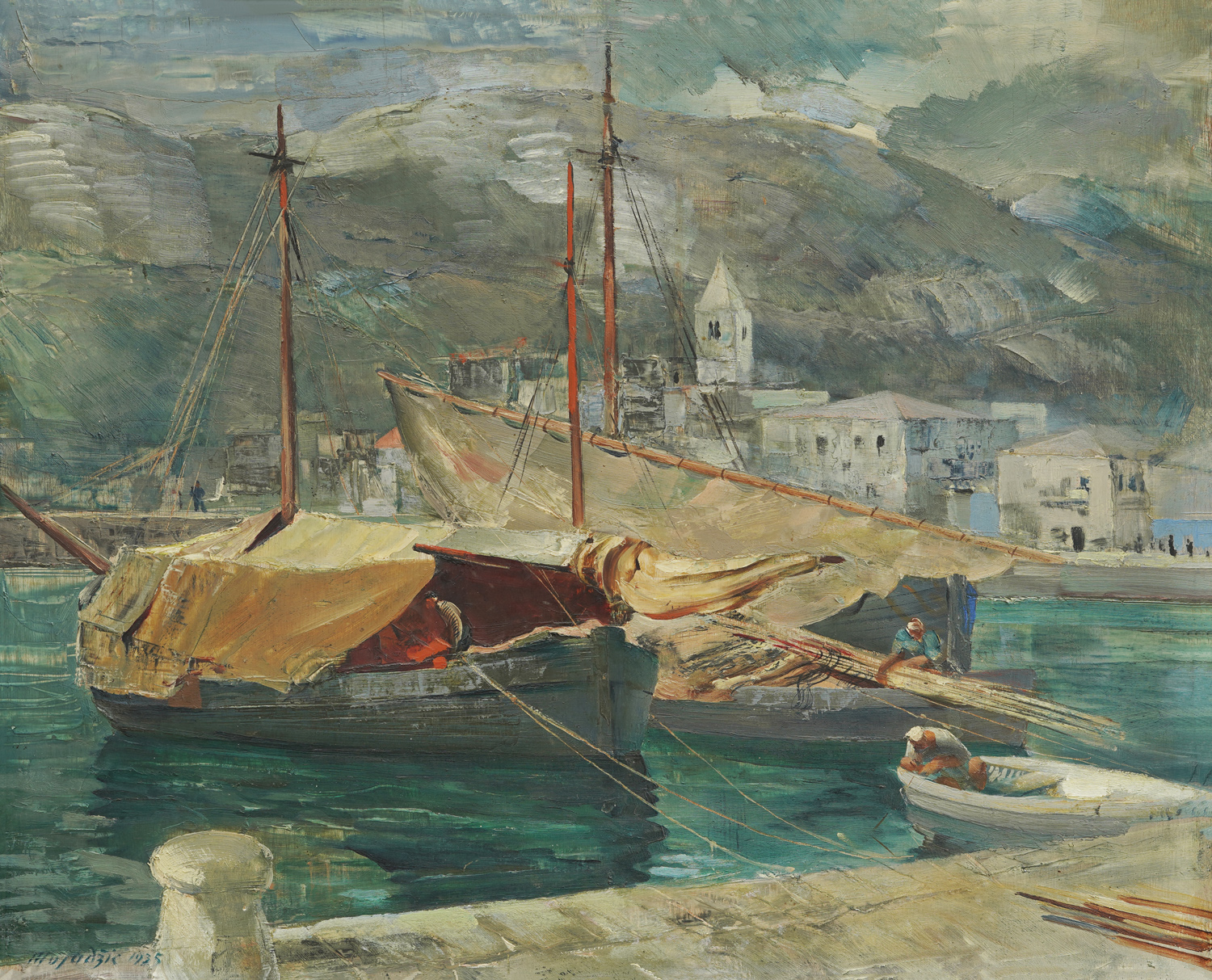 Ribari (Bura pred Baškom)