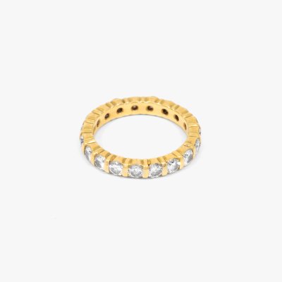 ”Infinity” - inel din aur, decorat cu diamante