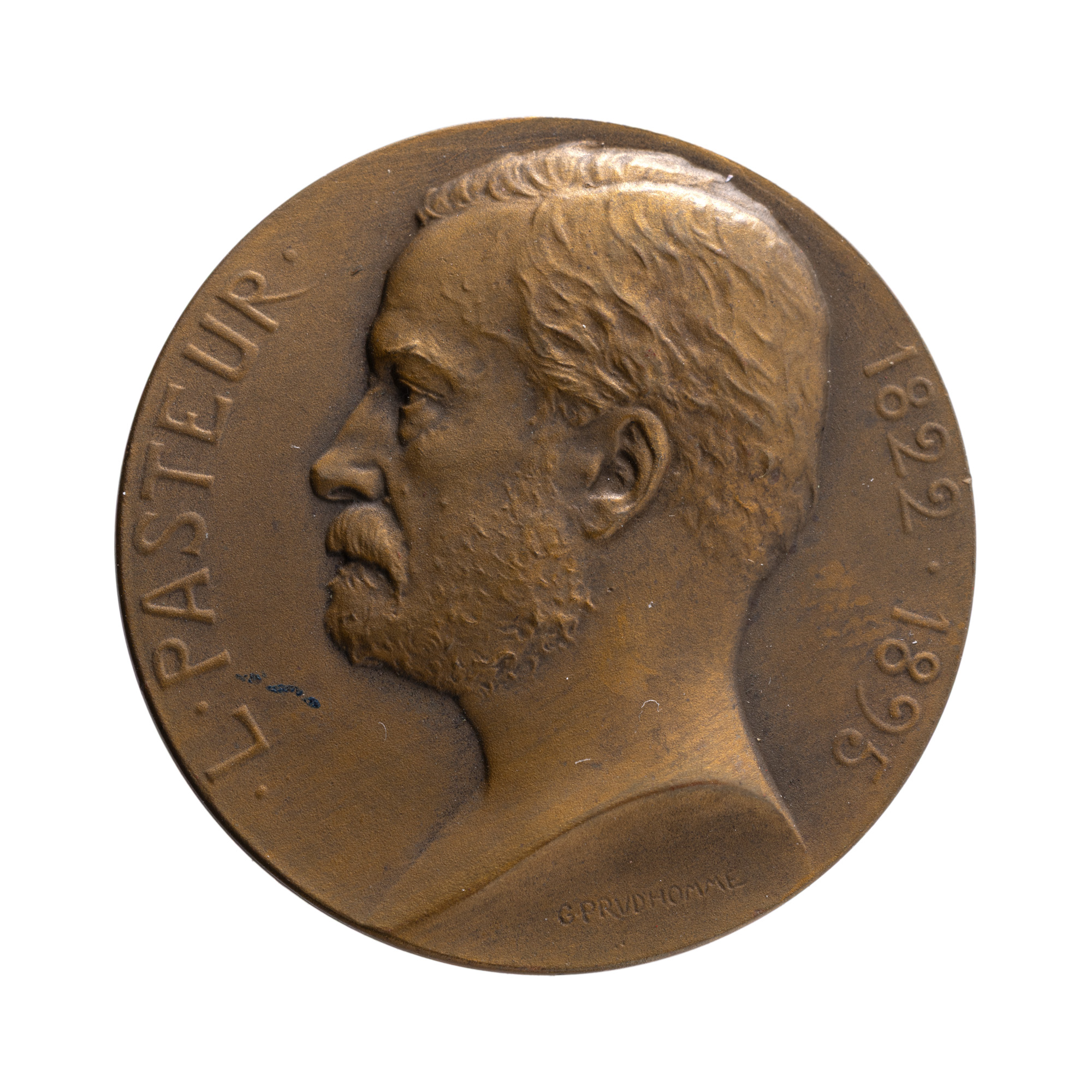 "First International Congress of Microbiology" Medal, engraver G. Prudhomme, Paris, 1930, in original box