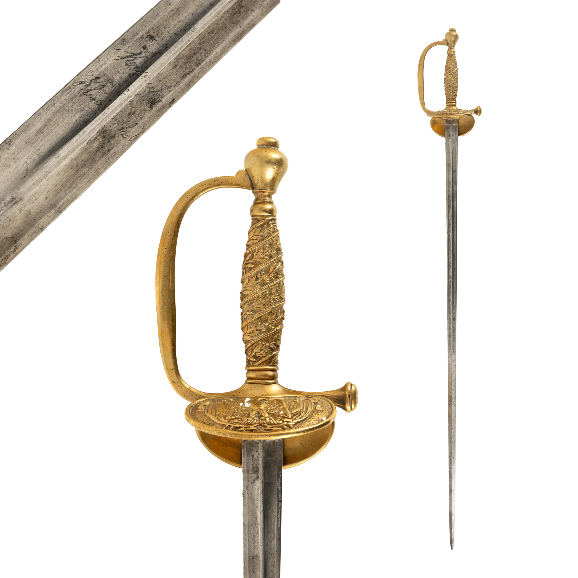 Spadă de ofițer, Franța, perioada Împăratului Napoleon al III-lea, cca. 1865