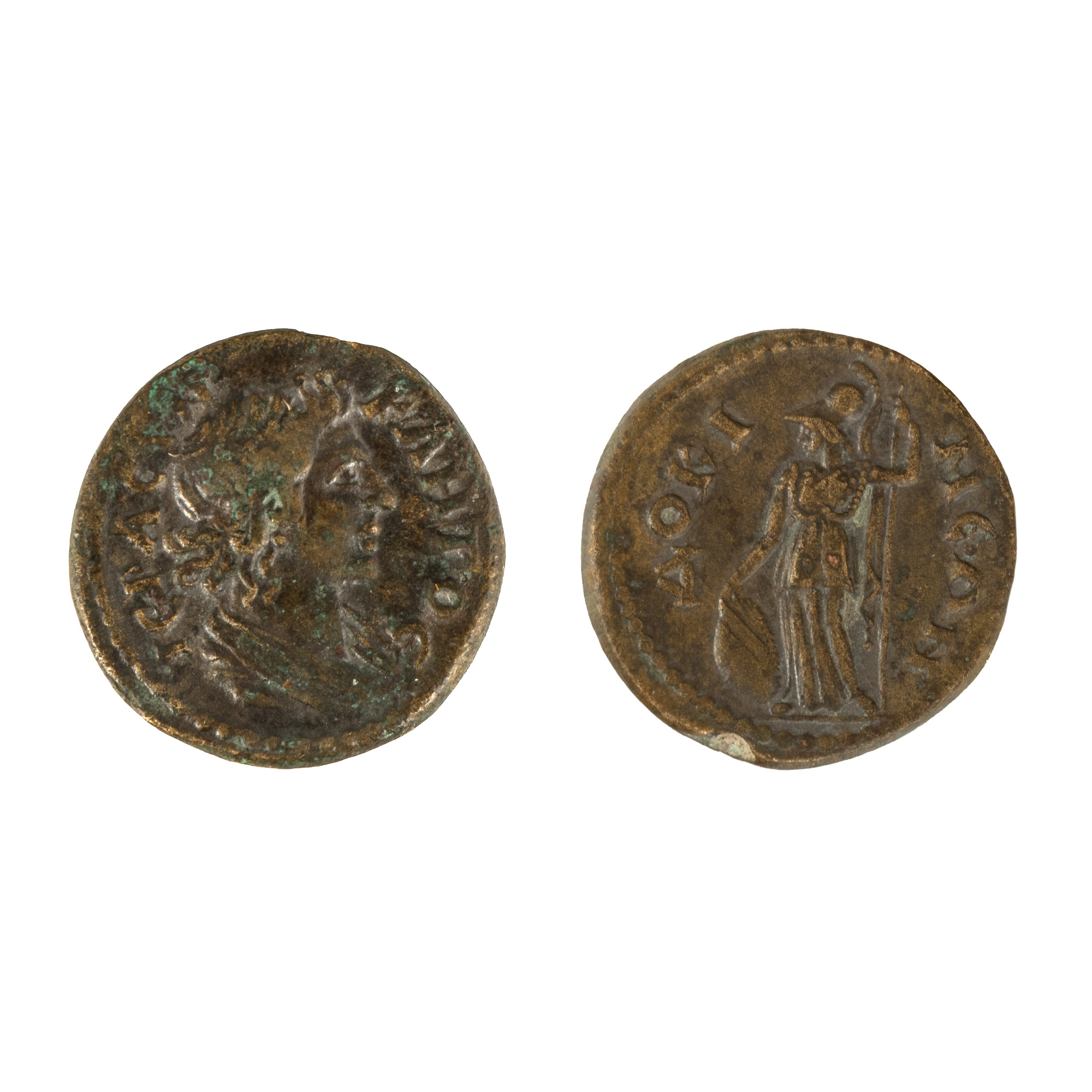 Monedă Dokimion, cca. 138-192 e.n., bronz
