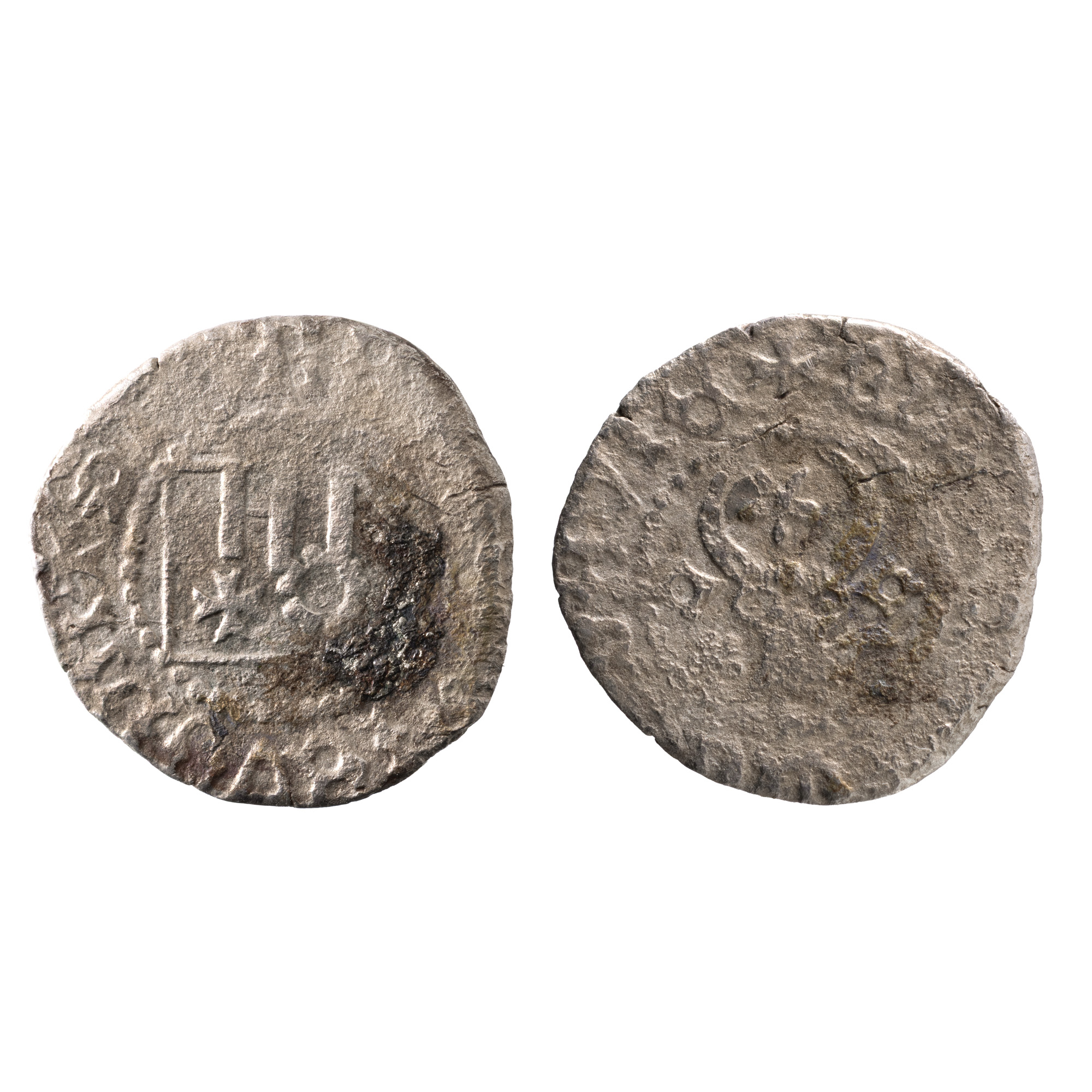 Monedă Gros, Ștefan cel Mare, tip I, Moldova, 1457-1504, argint