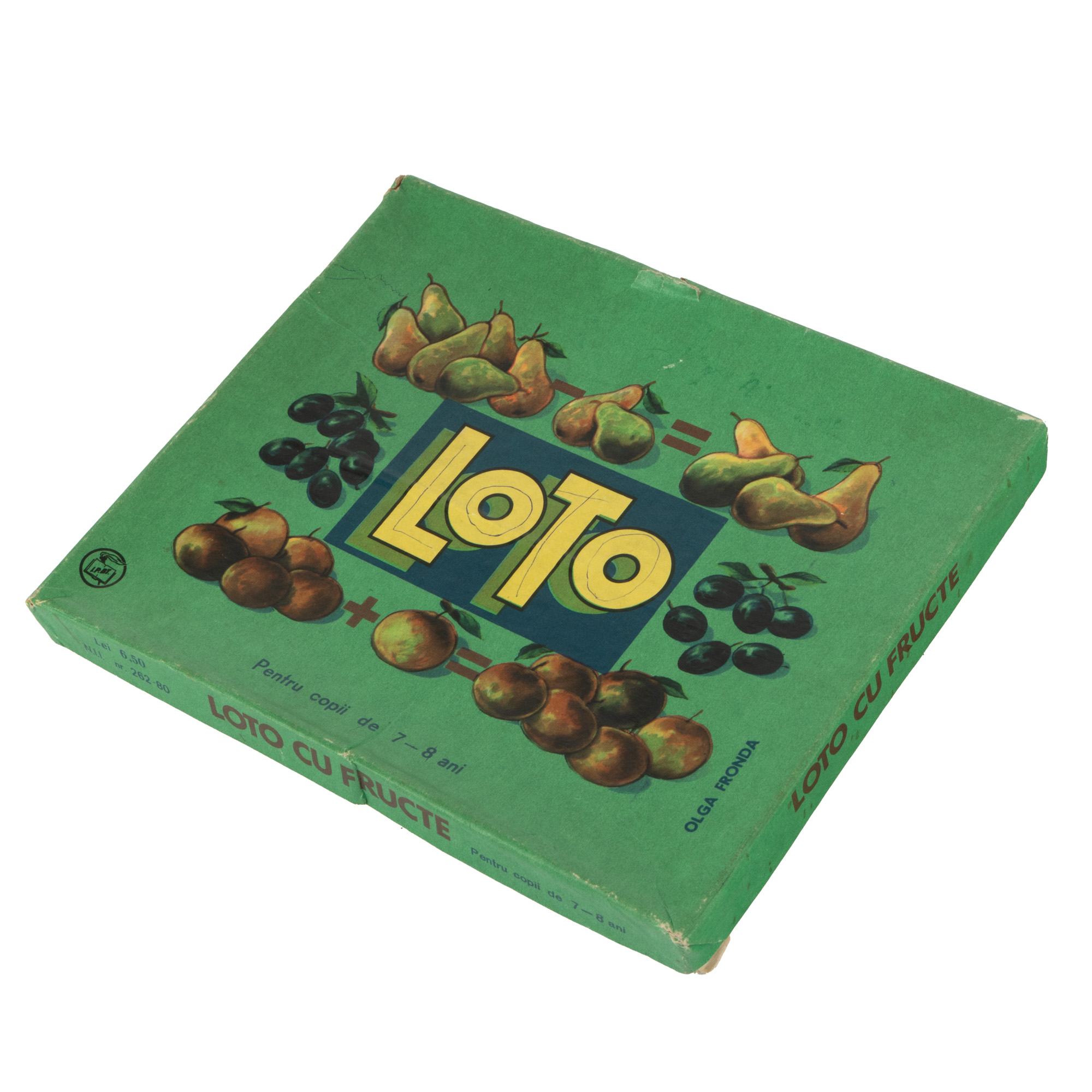 "Lottery Game", illustrations by Olga Fronda, in the original box, 1980