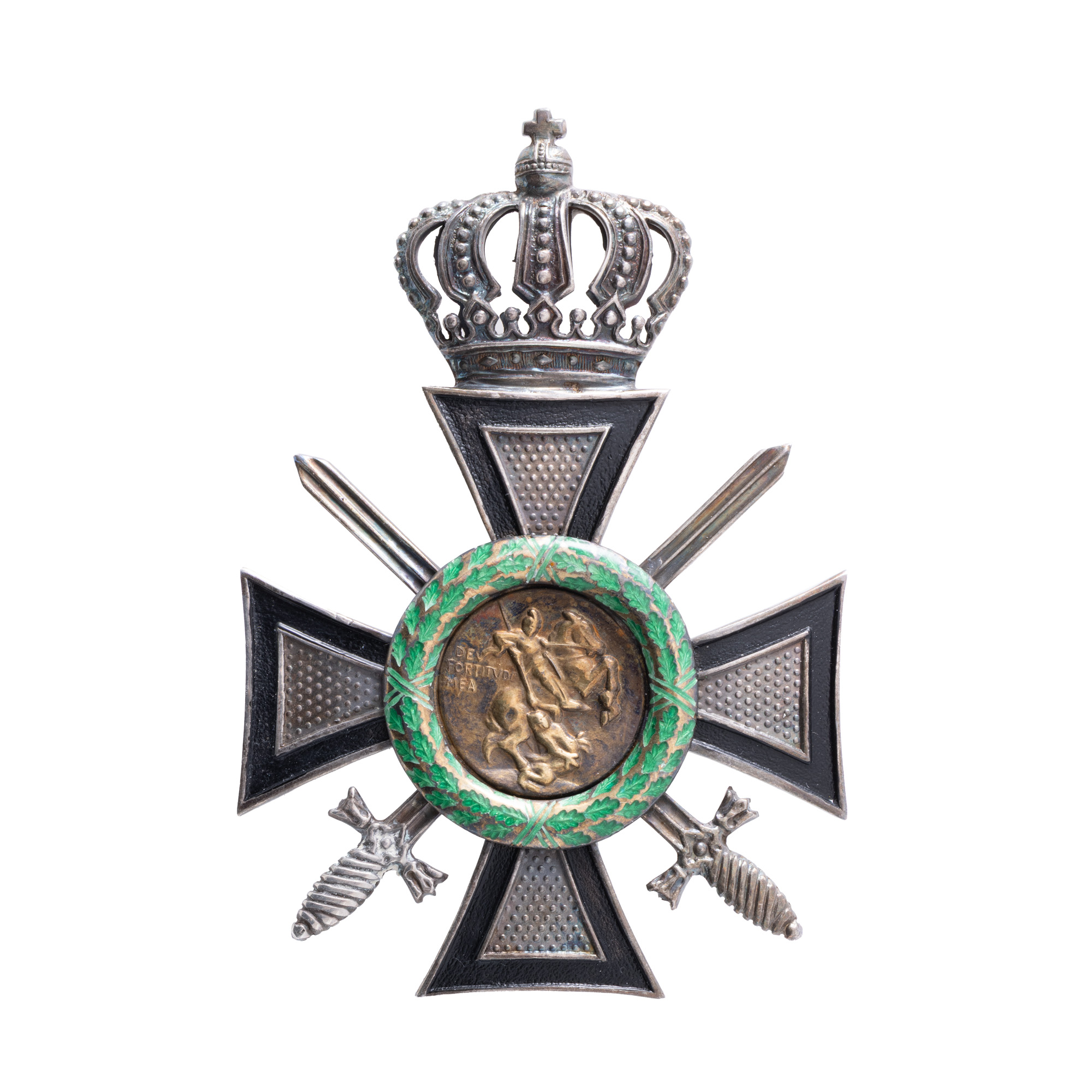 "Order of 'Saint George', Class III, jeweler Heinrich Weiss, Bucharest, 1940, silver"