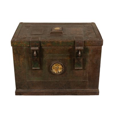 Late Gothic style box for valuables or documents, possibly 16th century