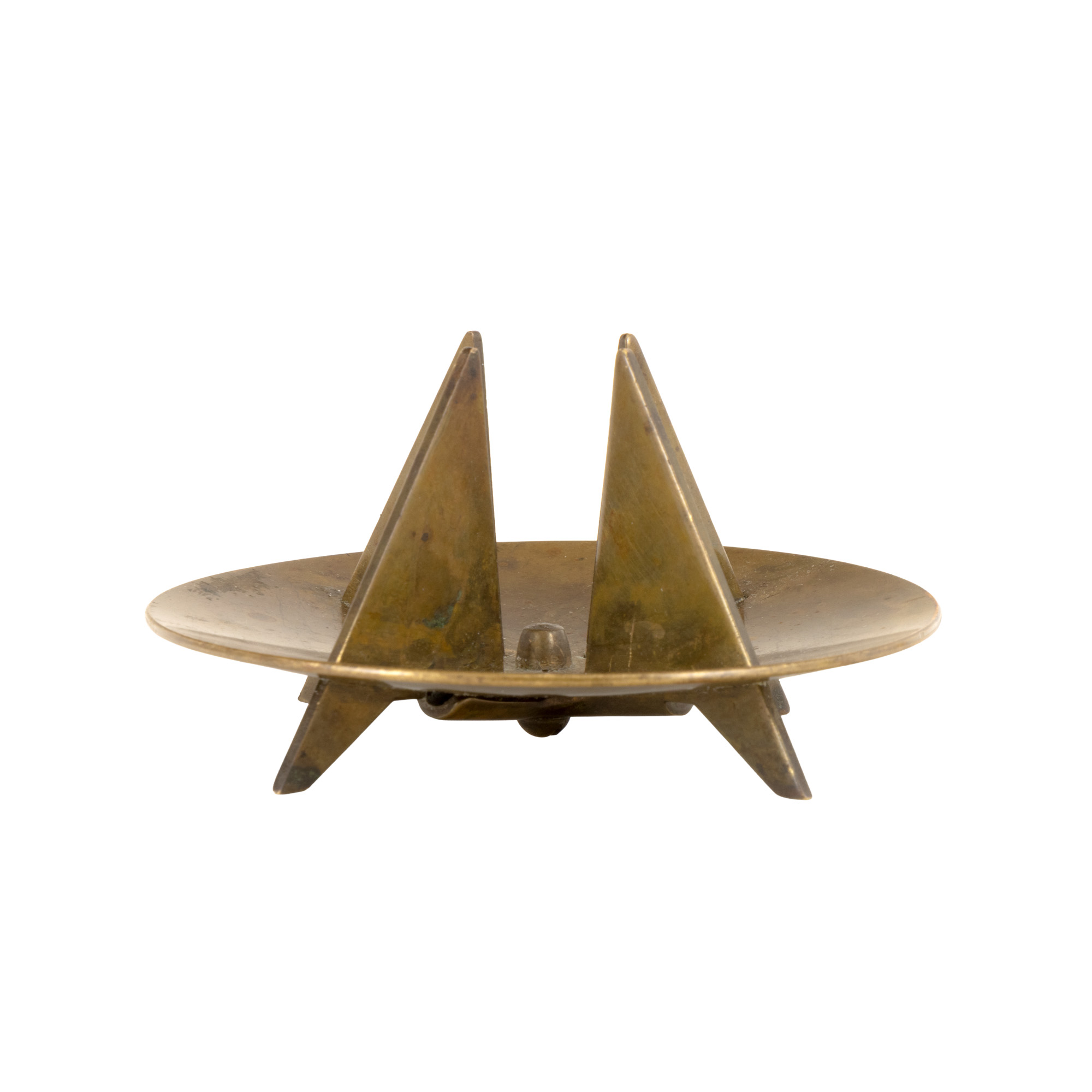 Brass Candlestick, design by Pierre Forssell for Skultuna, Sweden, circa 1960