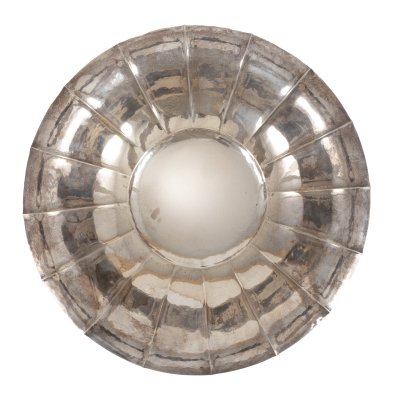 Fructieră din argint, în manieră Art Deco