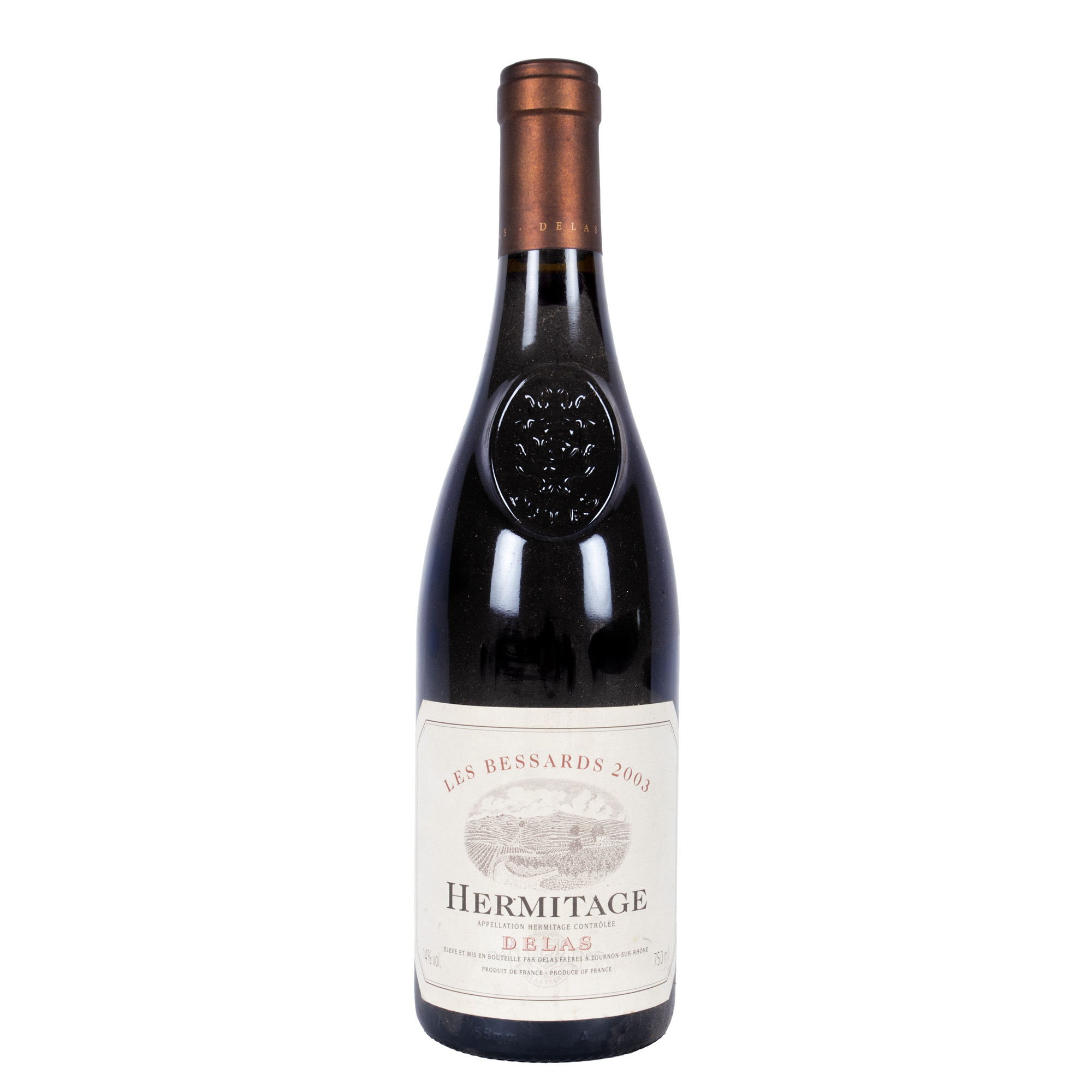 Delas Frères Les Bessards Hermitage, 2003, 1st x 0,75l