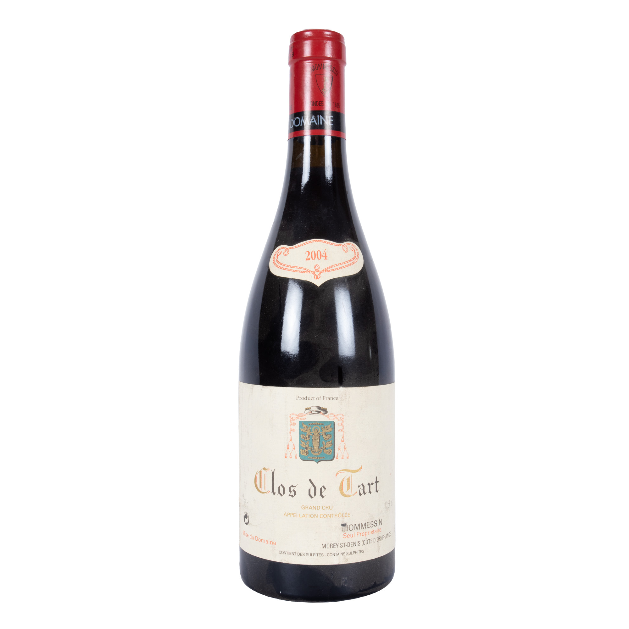 Clos de Tart Grand Cru, Mommessin, 2004, 1st x 0,75l