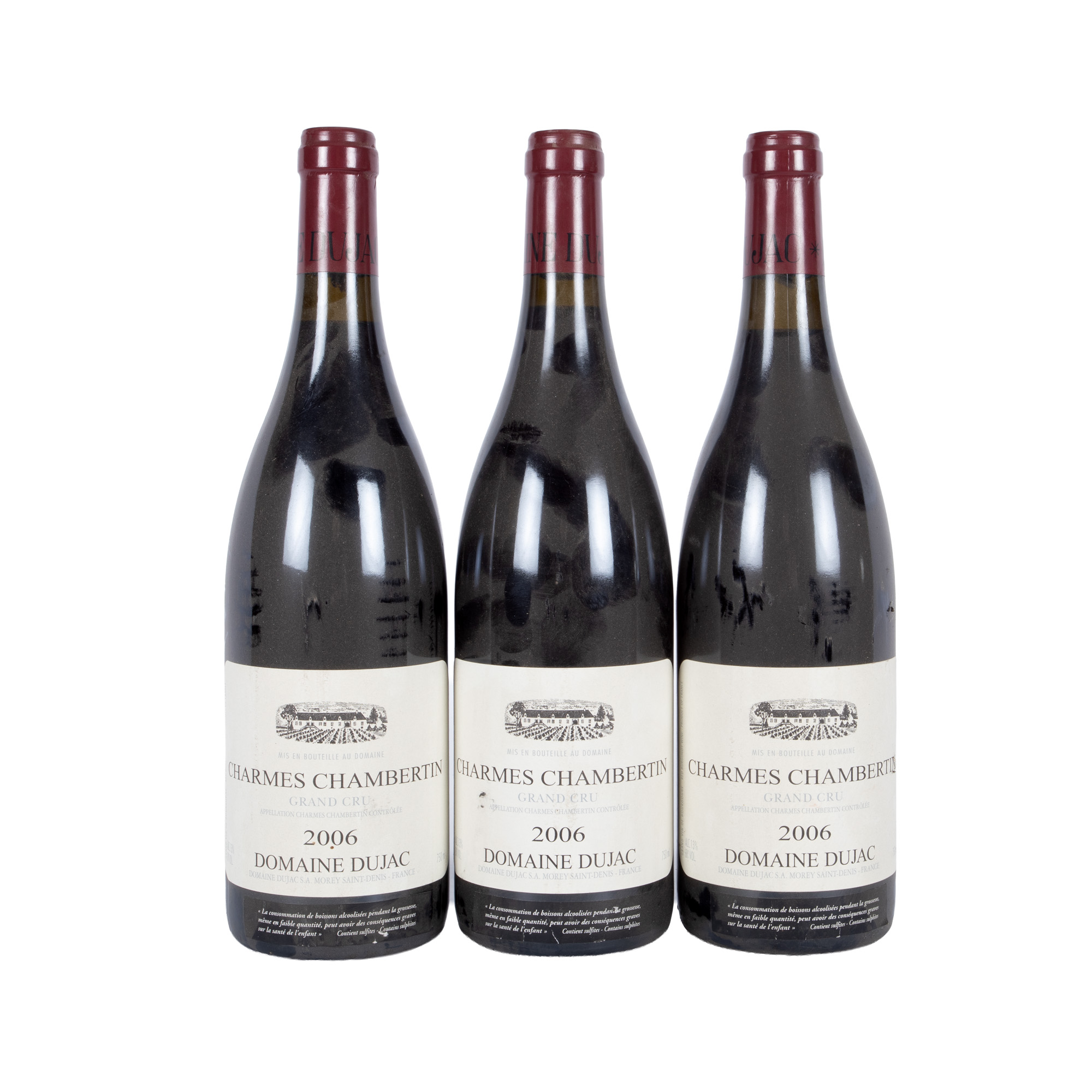 Charmes-Chambertin Grand Cru, Domaine Dujac, 2006, 3st x 0,75l