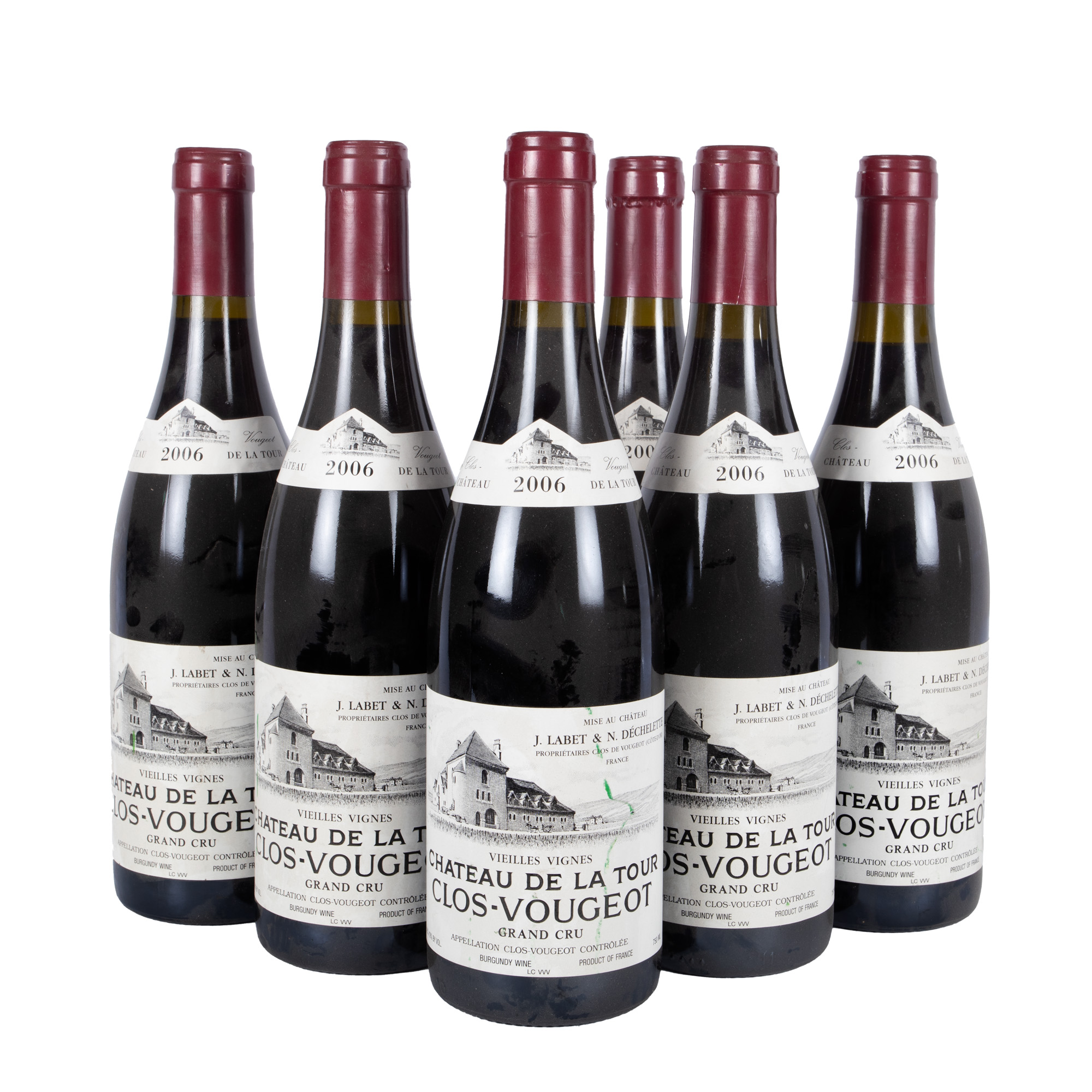 Château de la Tour Clos-Vougeot Grand Cru, 2006, 6st x 0,75l