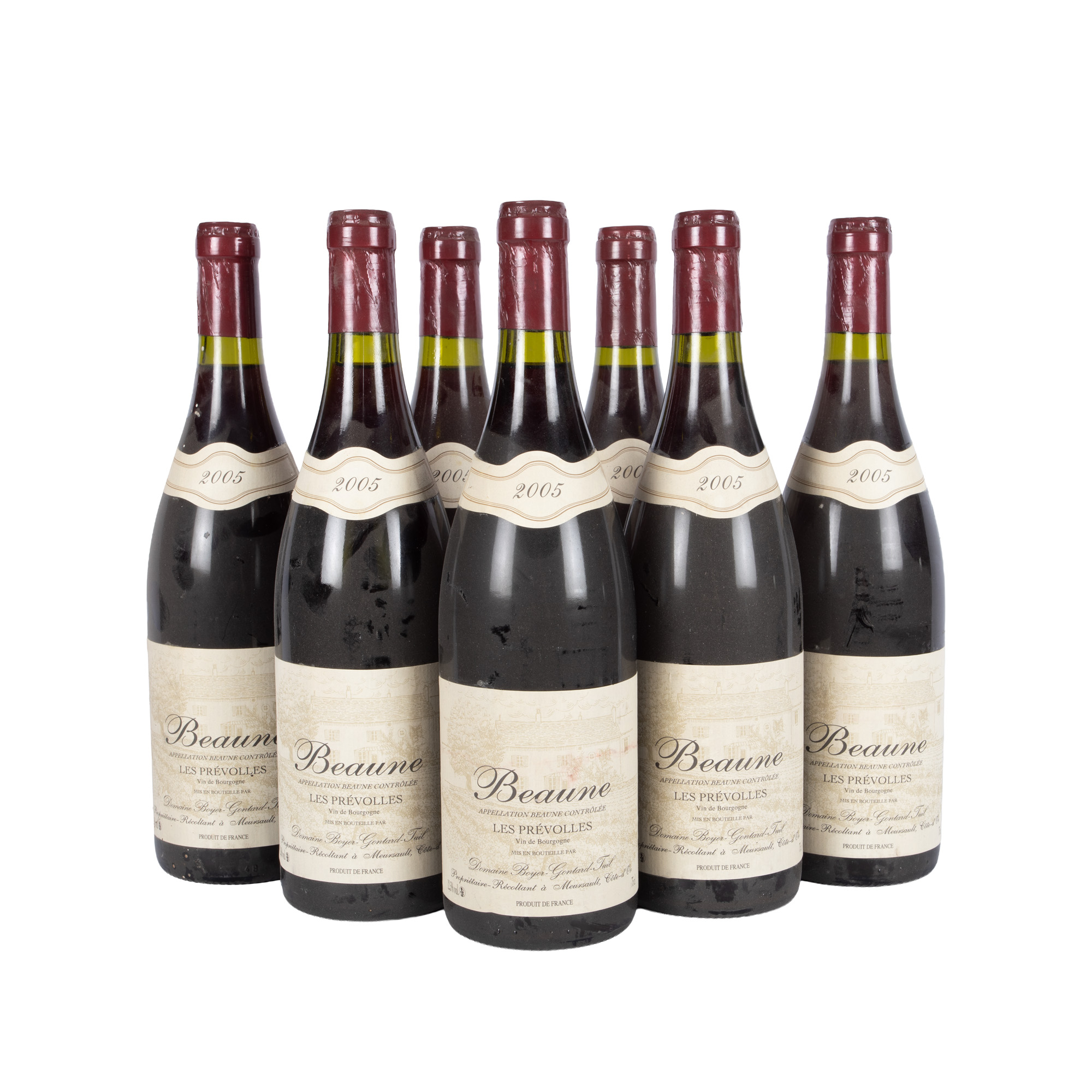 Beaune Les Prevolles, Boyer-Gontard-Tuil, 2005, 7st x 0,75l
