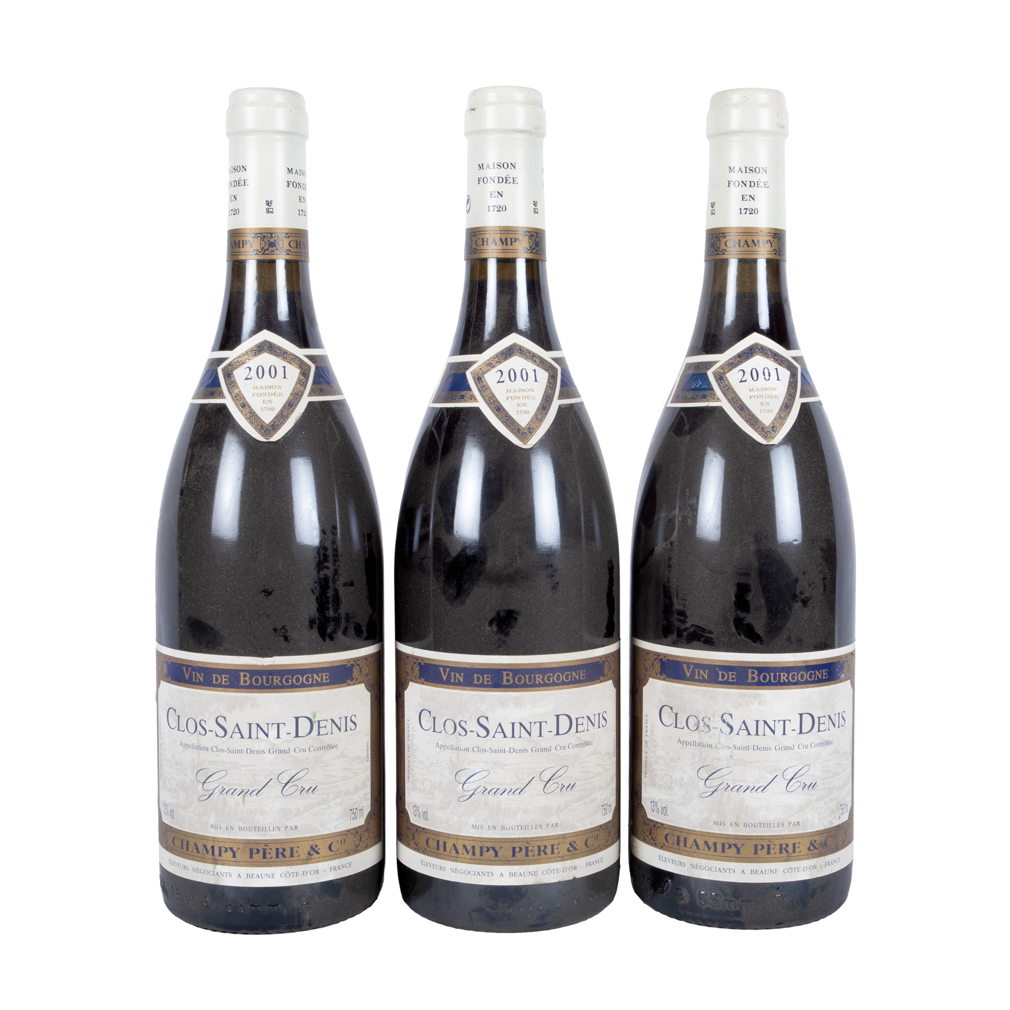 Clos-Saint-Denis Grand Cru, Champy Pere & Cie, 2001, 3st x 0,75l