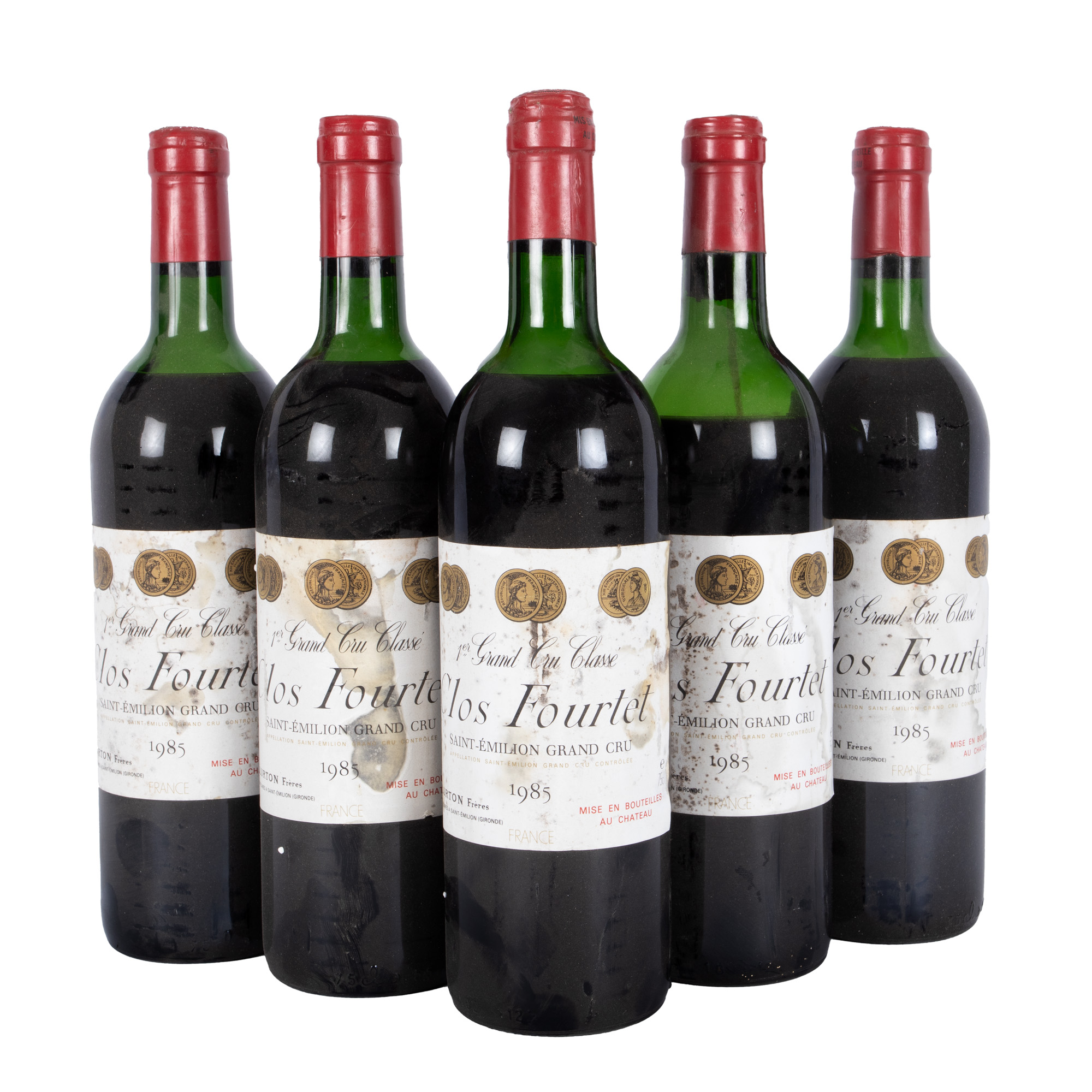 Clos Fourtet, Saint-Émilion, 1985, 5st x 0,75l