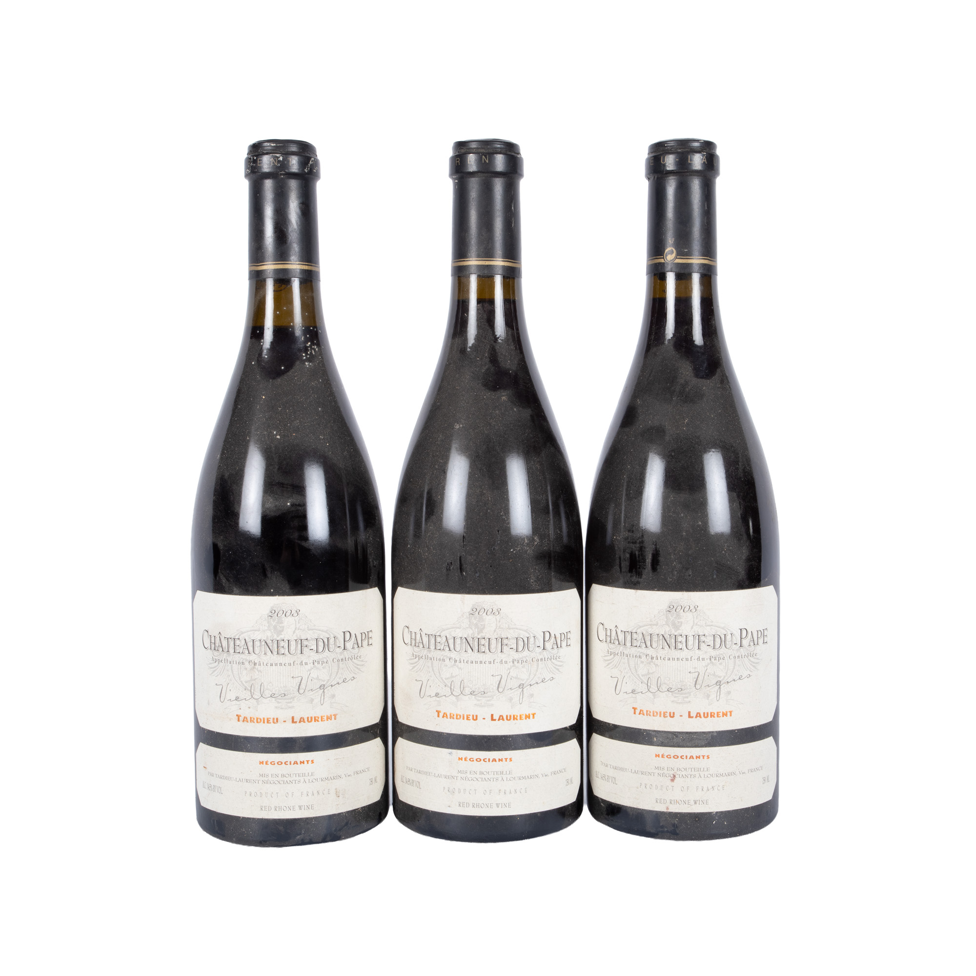 Tardieu-Laurent Châteauneuf-du-Pape Vieilles Vignes, 2003, 3st x 0,75l