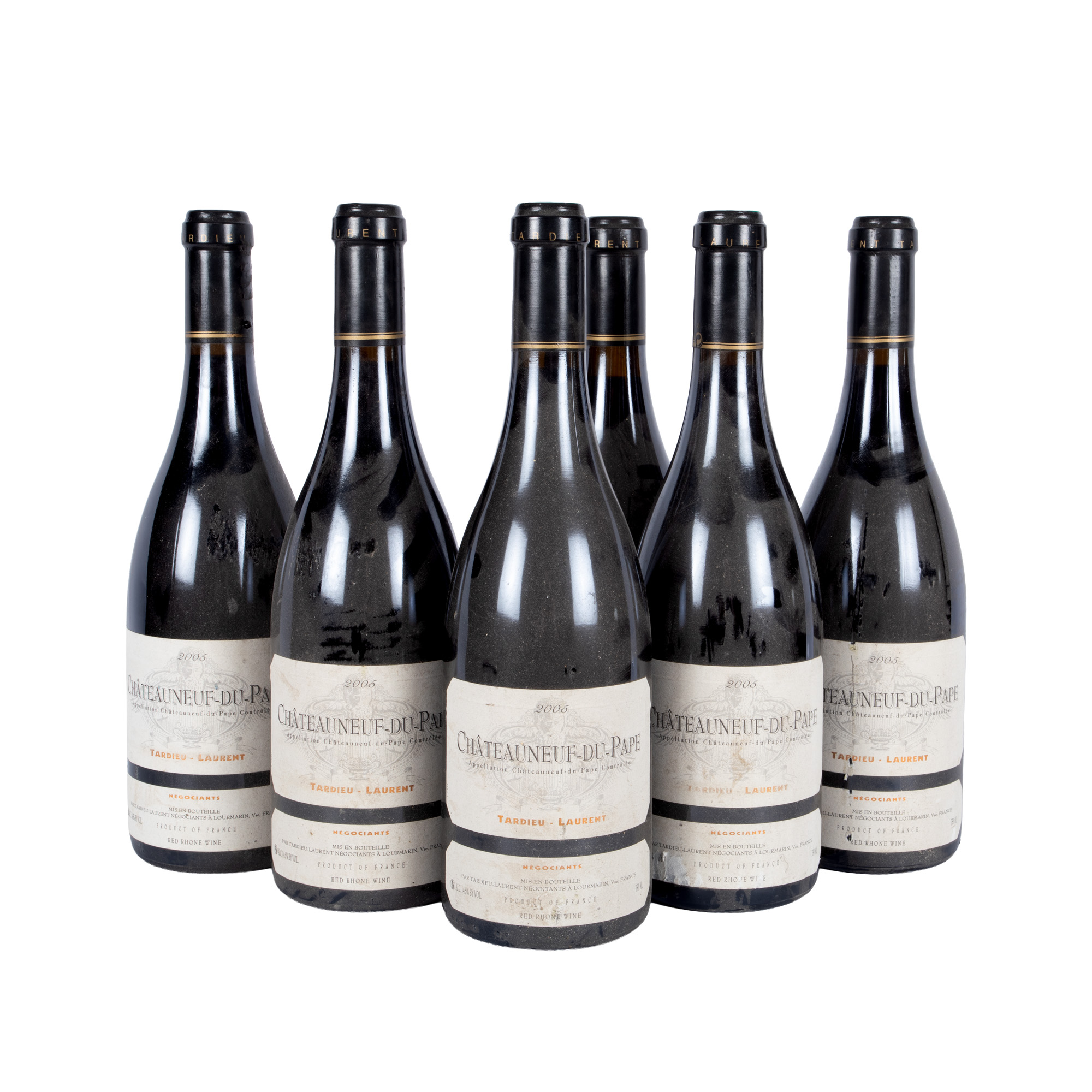Tardieu-Laurent Châteauneuf-du-Pape Old Vines, 2005, 6 bottles x 0.75l