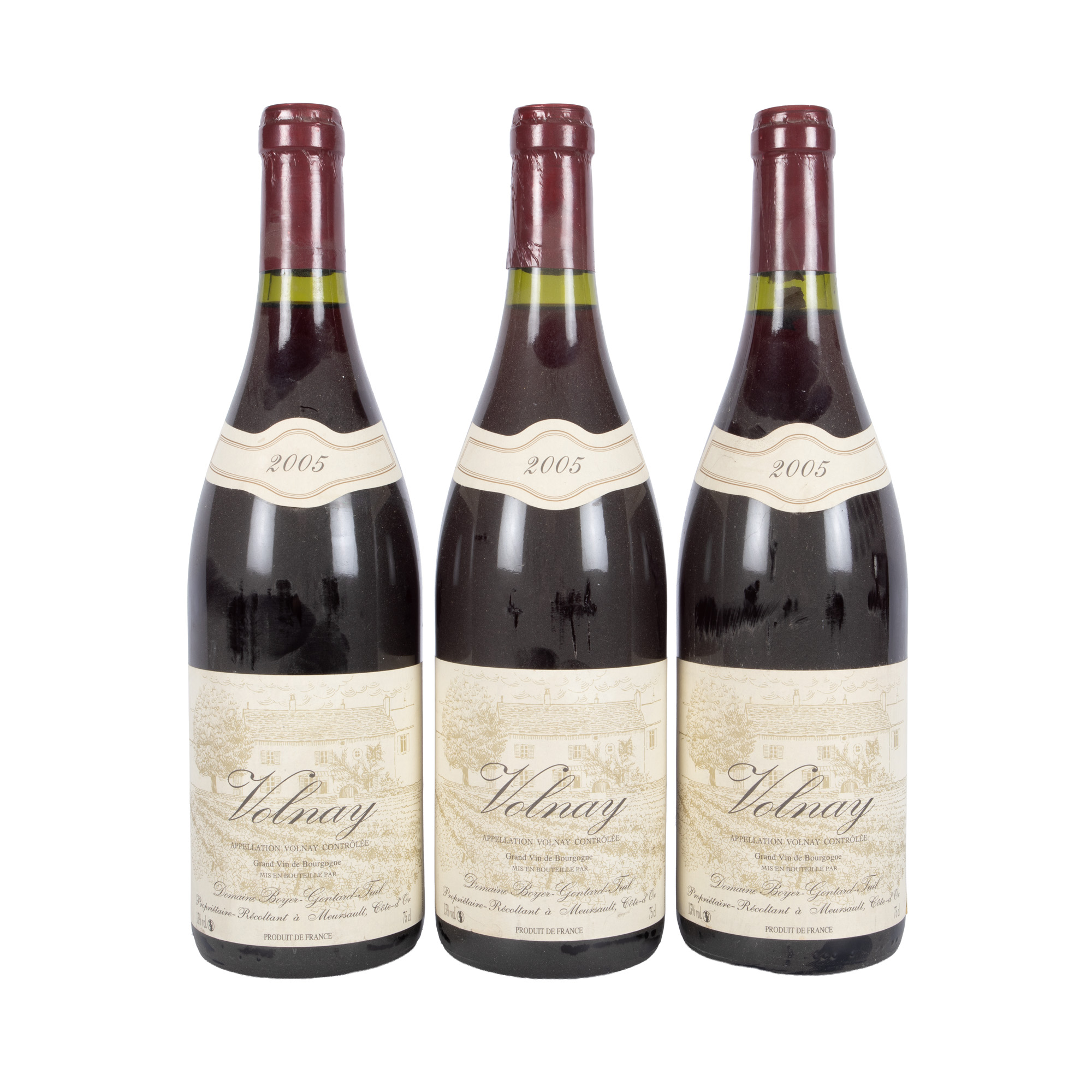 Volnay, Boyer-Gontard, 2005, 3st x 0,75l