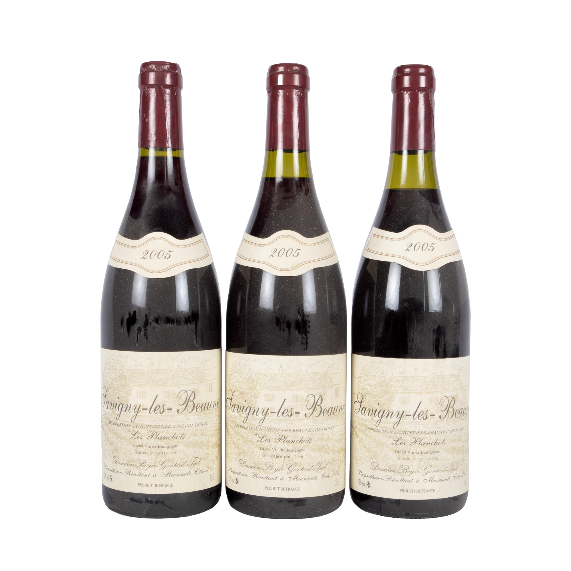 Savigny-les-Beaune Les Planchots, Boyer-Gontard-Tuil, 3st x 0,75l