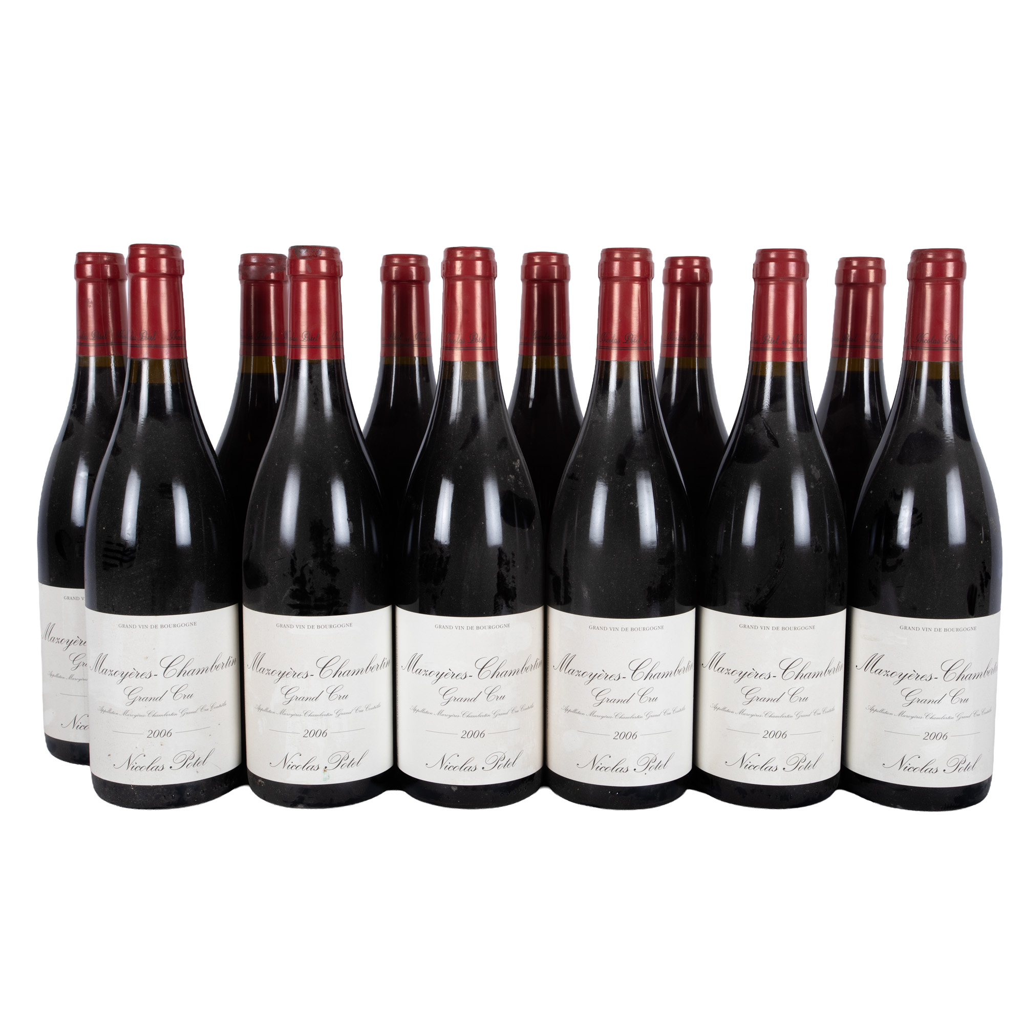 Mazoyeres-Chambertin & Chambertin Grand Cru, Nicolas Potel, 2006, 12st x 0,75l