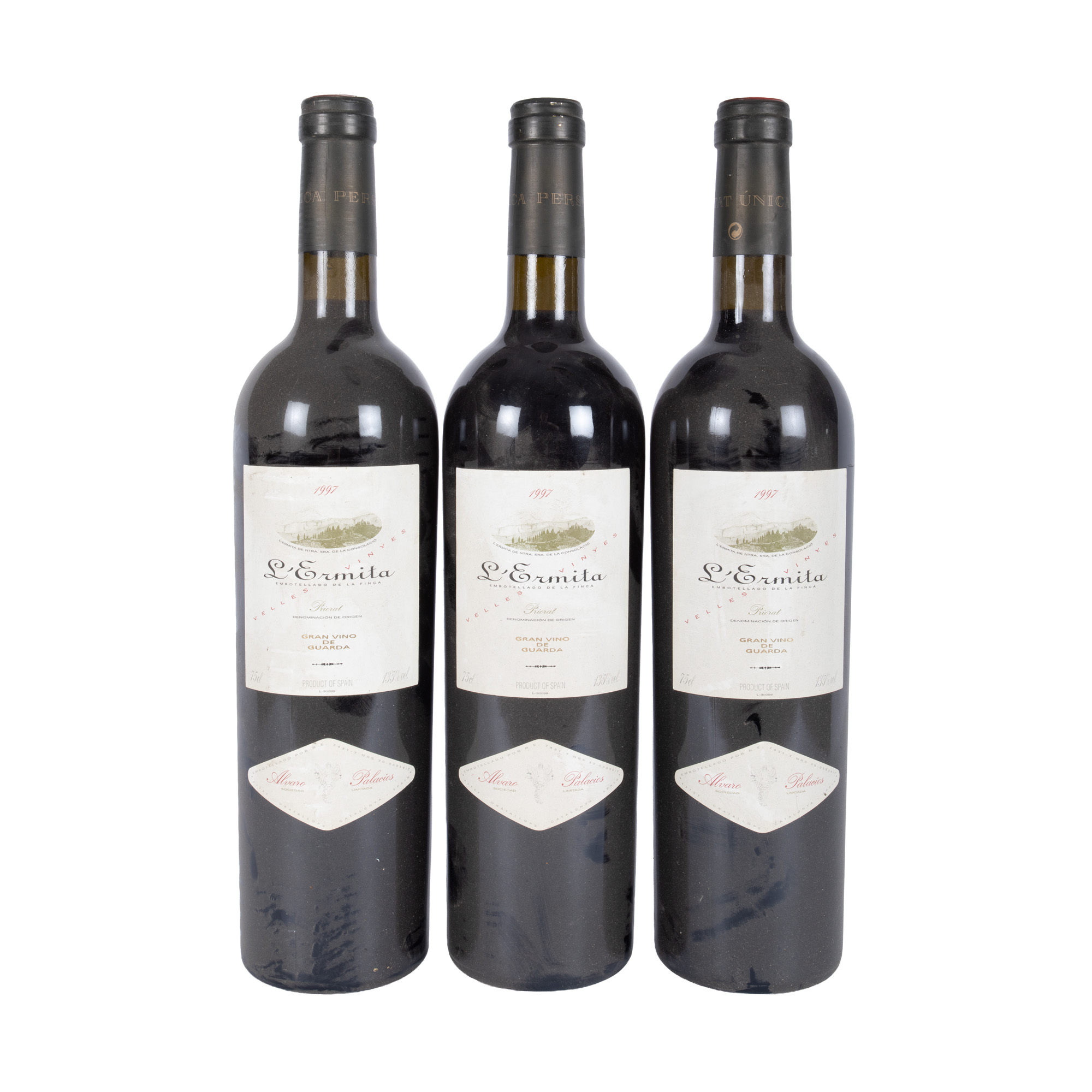 Alvaro Palacios L'Ermita, 1997, 3st x 0,75l