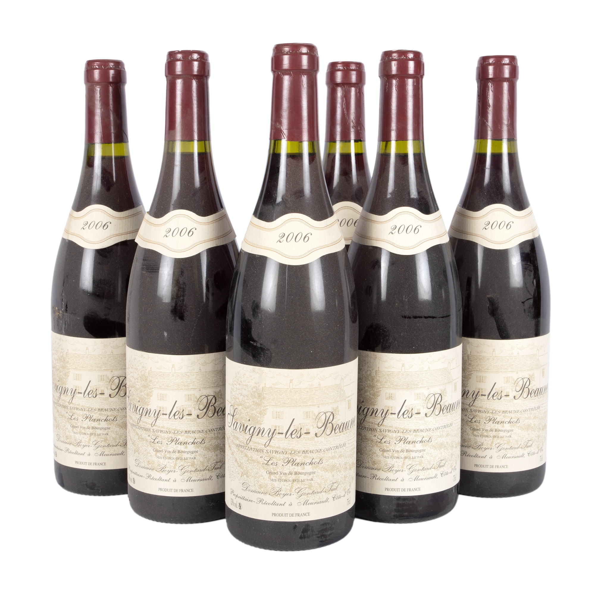 Savigny-les-Beaune Les Planchots, Serge Germain-Gauthier, 2006, 6st x 0,75l