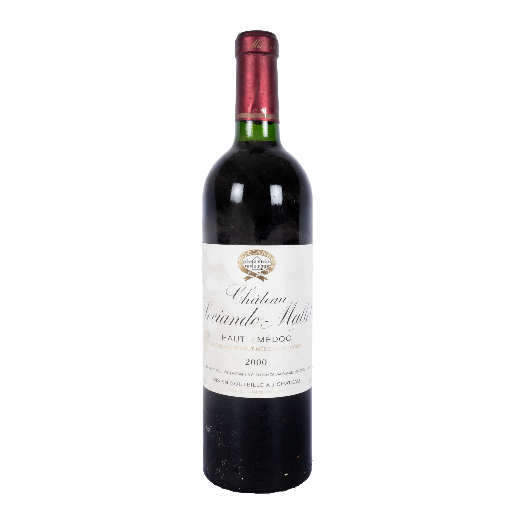 Château Sociando-Mallet, Haut-Médoc, 2000, 1st x 0,75l