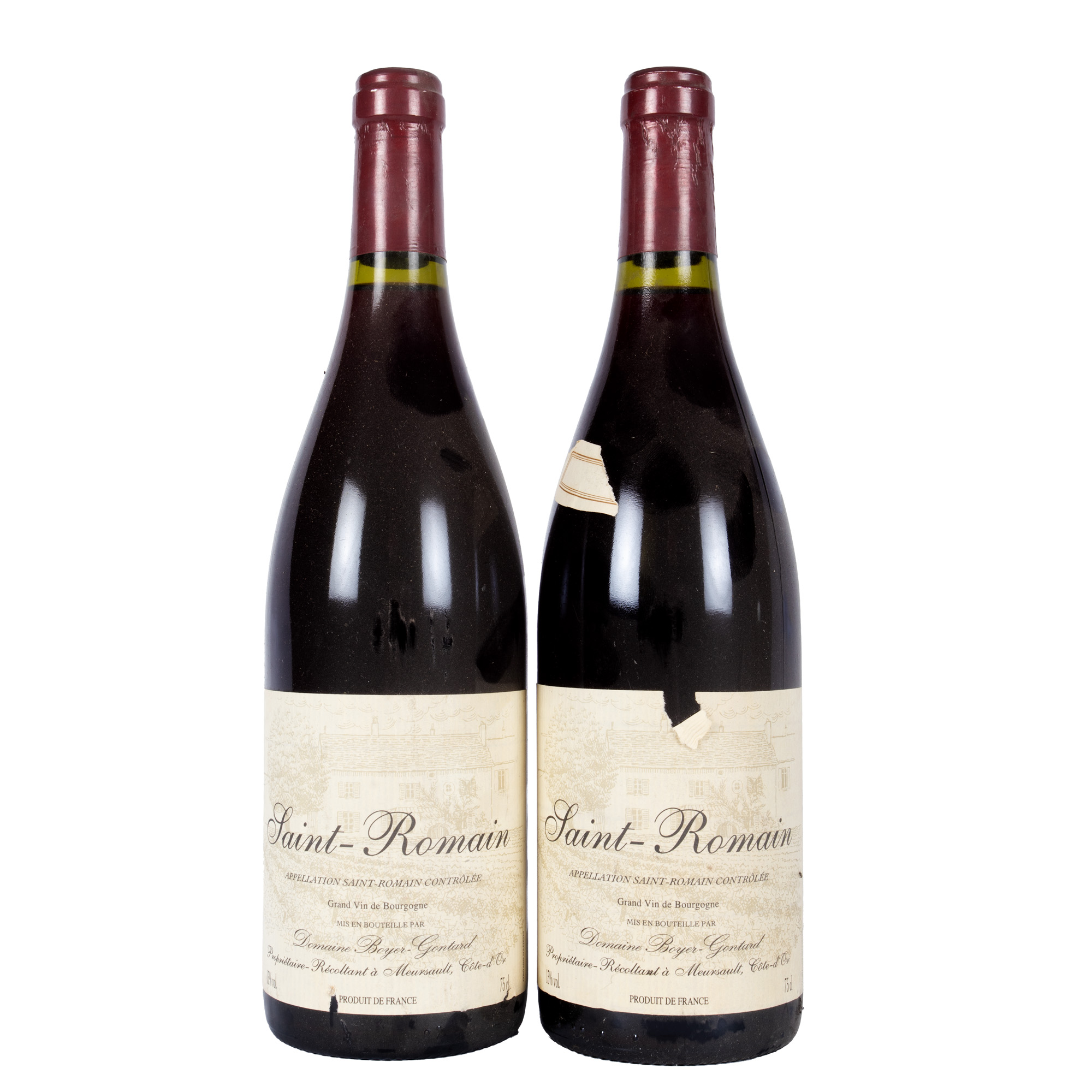 Saint-Romain Great Wine of Burgundy, Boyer-Gontard Estate, 2st x 0.75l