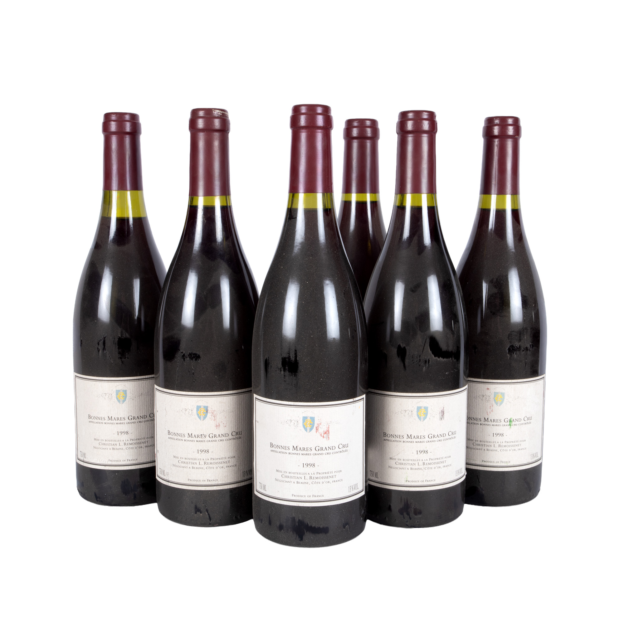 Bonnes-Mares, Grand Cru Christian Remoissenet, 1998, 6bt x 0.75l