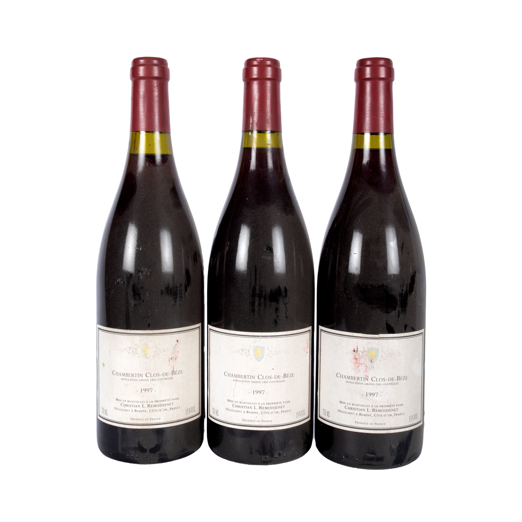 Chambertin Clos de Beze Grand Cru, 1997, 3st x 0,75l