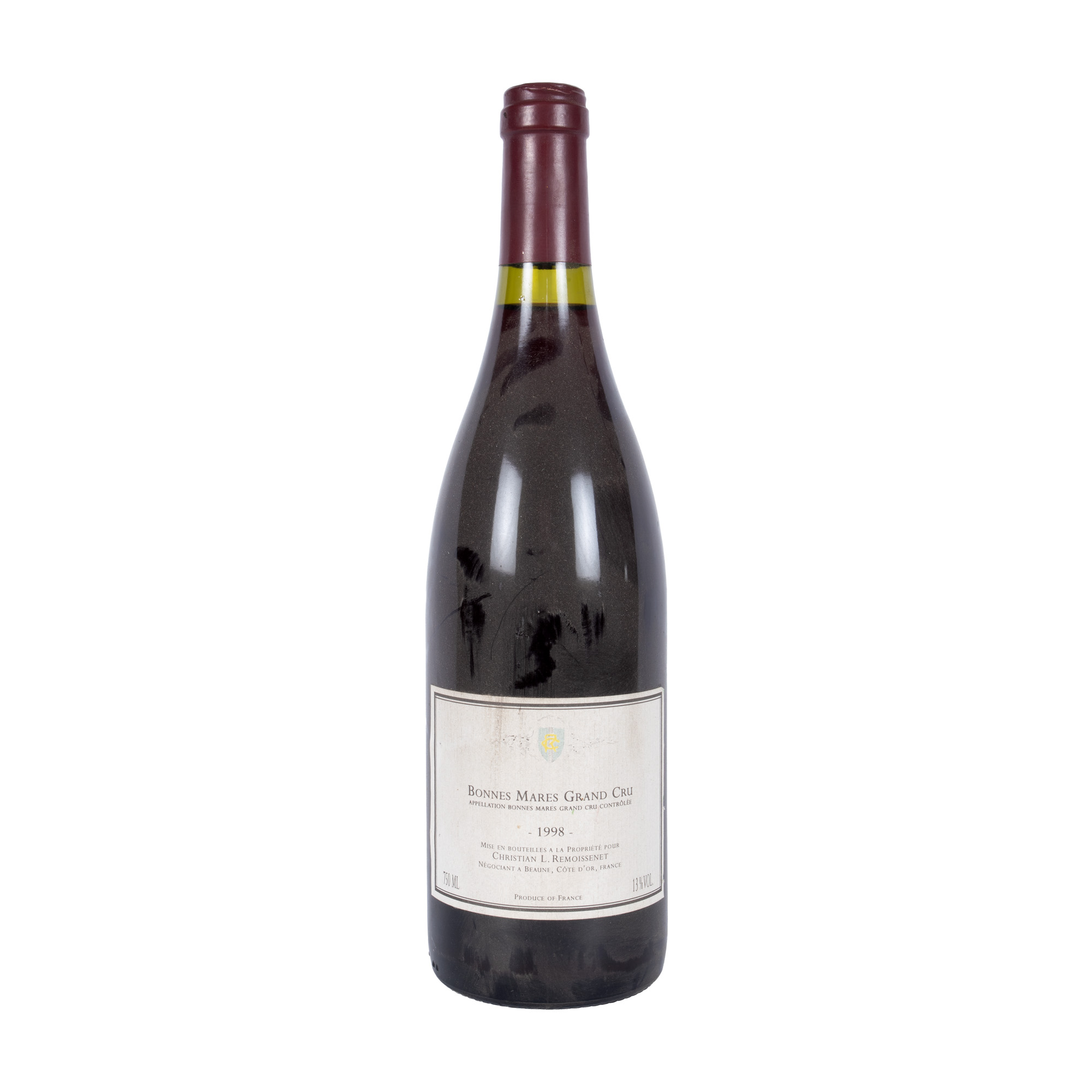 Bonnes-Mares Grand Cru, Vincent Girardin, 1998, 1st x 0,75l