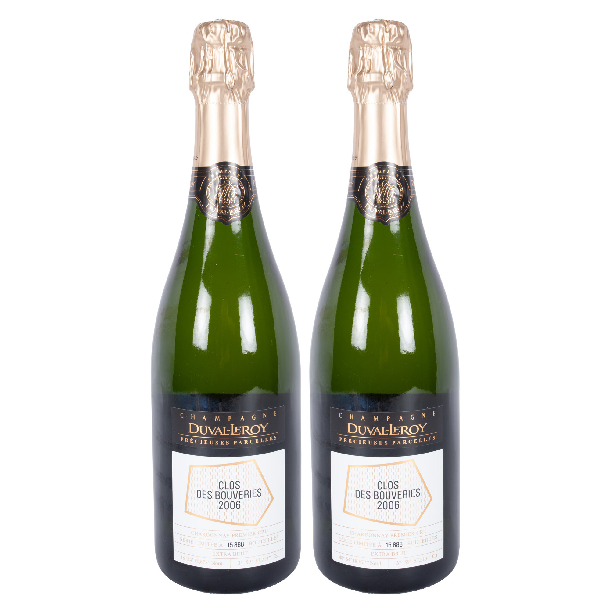 Duval Leroy Clos de Bouveries, 2006, 2st x 0.75l